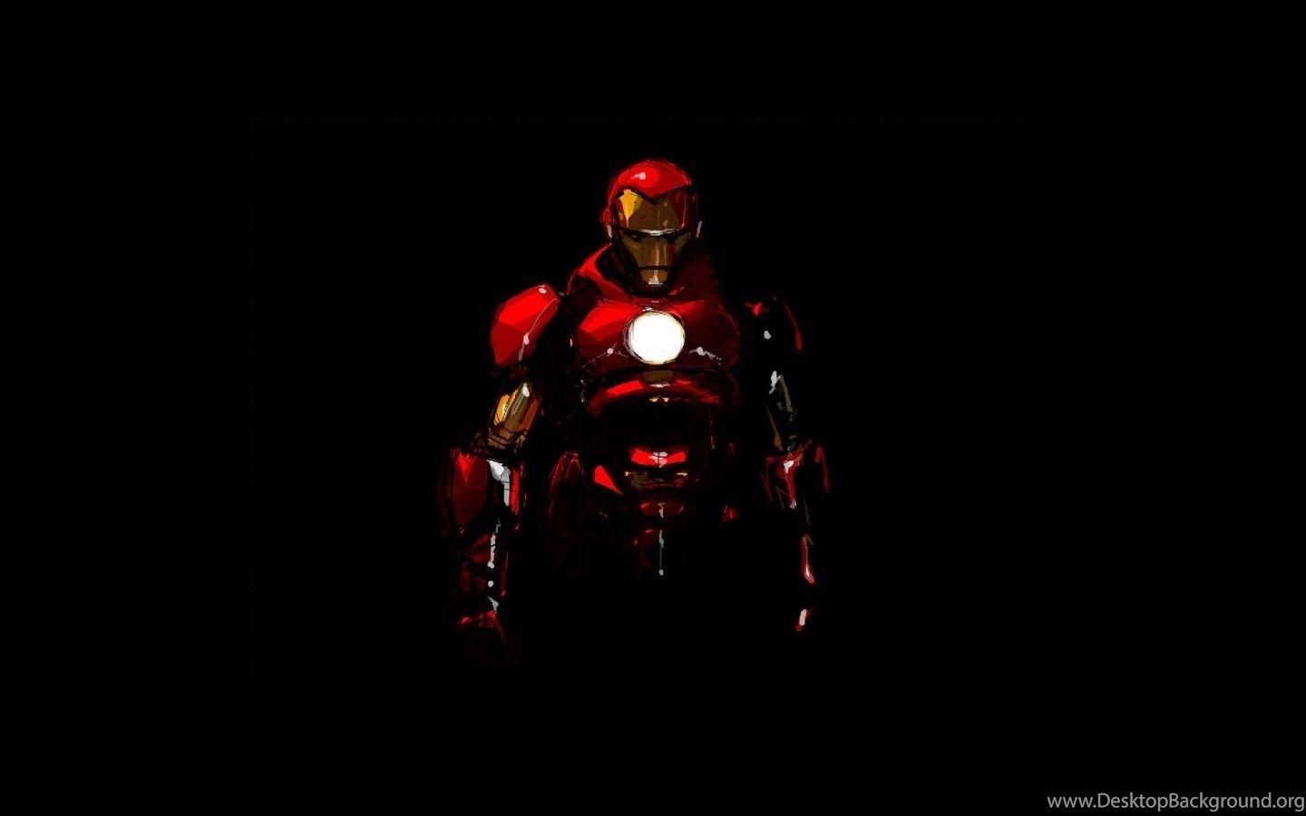 Iron Man Wallpaper Pure Red Wallpaper Desktop Background