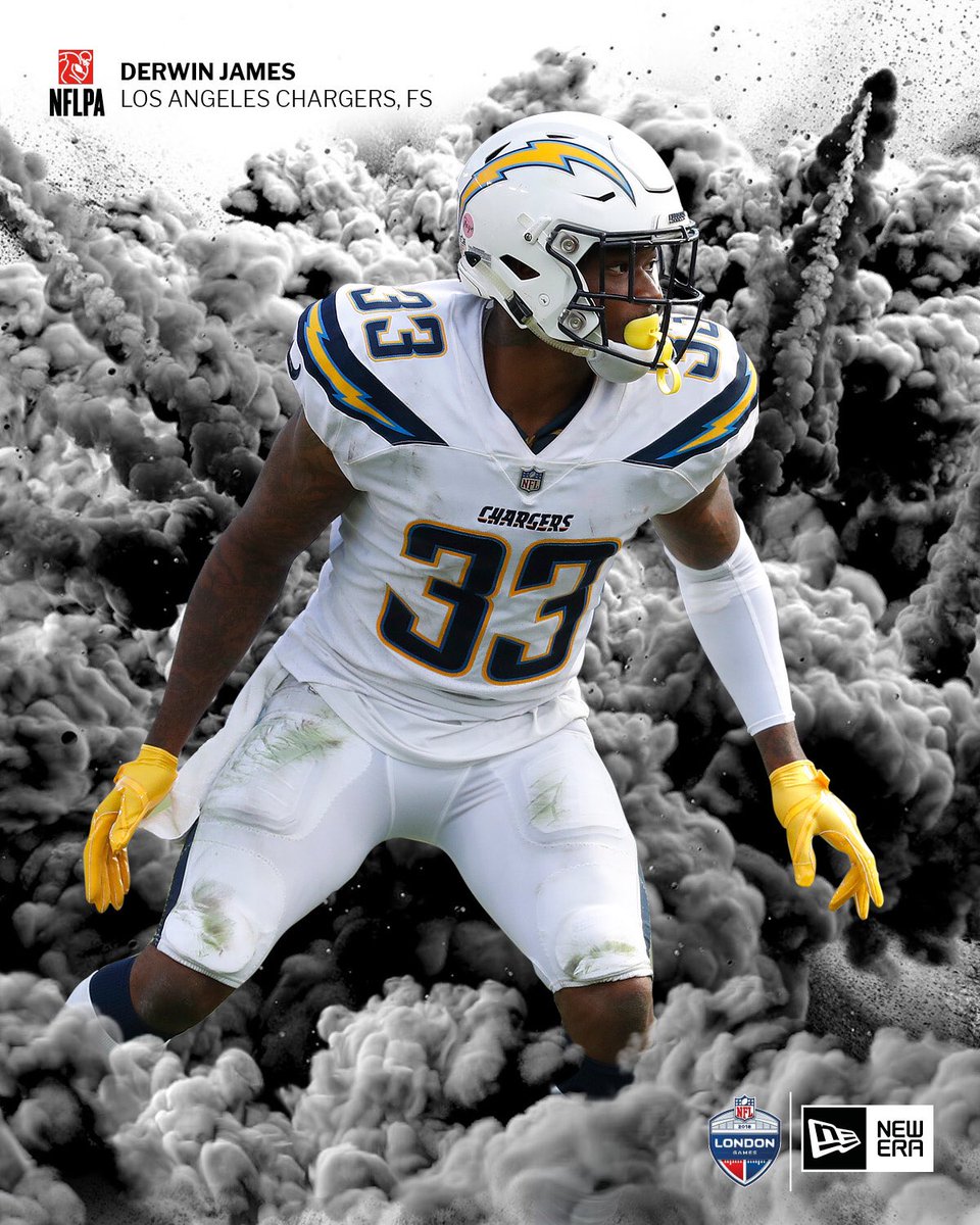 Derwin James Jr's up London! If any #Chargers fans are in town, come find me at the store on Carnaby Street this Saturday from 3:30pm
