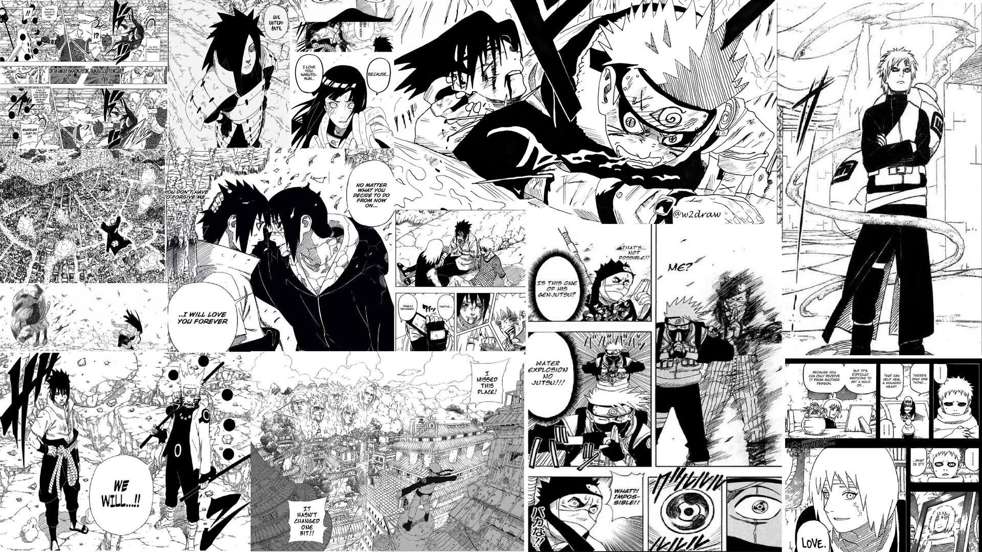 A Naruto Manga Wallpaper by ThatAwesomeDudeYeaah on DeviantArt