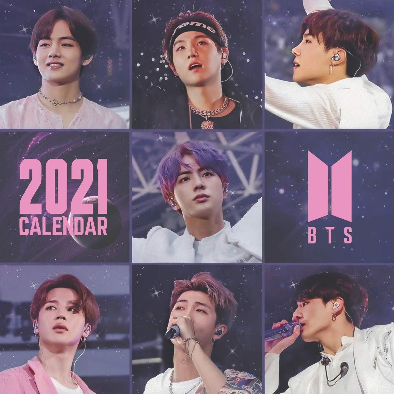 BTS Calendar 2021: OFFICIAL Calendar 2021 2022: Store, Adam: 9798590137893: Books