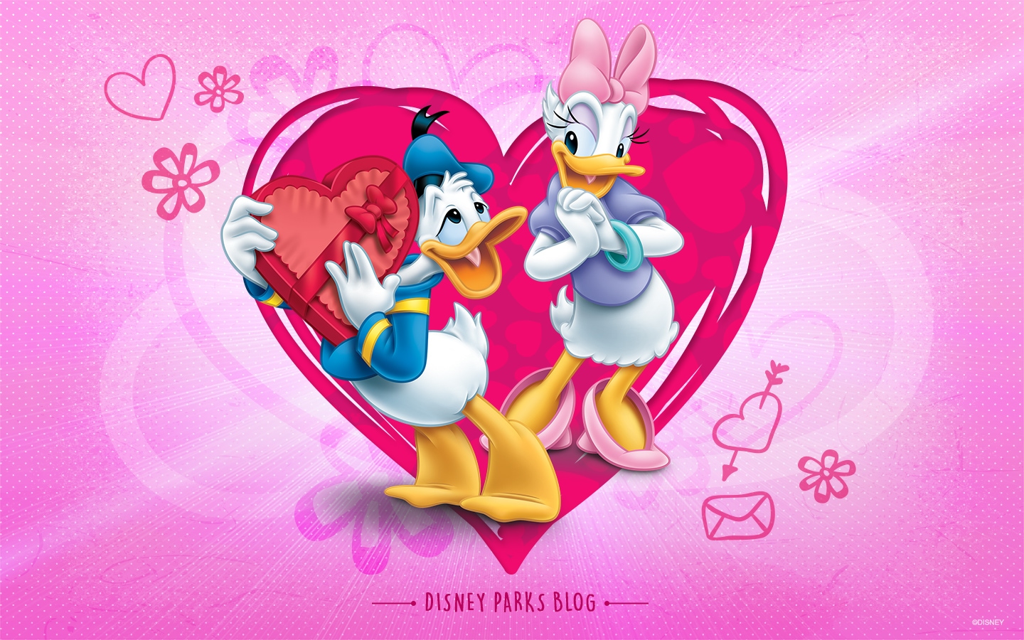 Celebrate Valentine's Day With Donald & Daisy. Disney Parks Blog