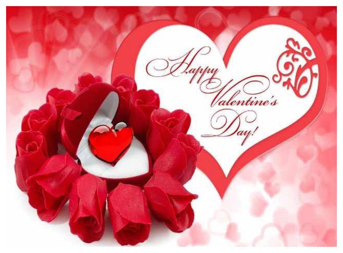 Valentine's Day 14 February 2023 Love Card Gifts HD Wallpaper