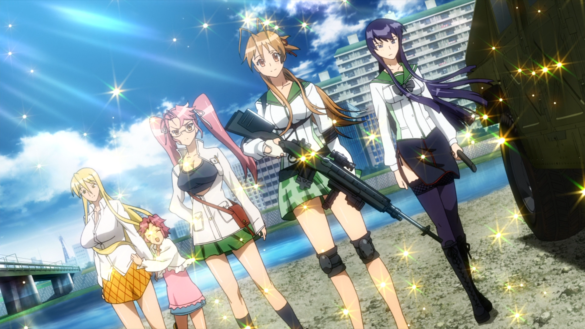 Highschool of the Dead 1920x1080 Wallpaper Free Highschool of the Dead 1920x1080 Background