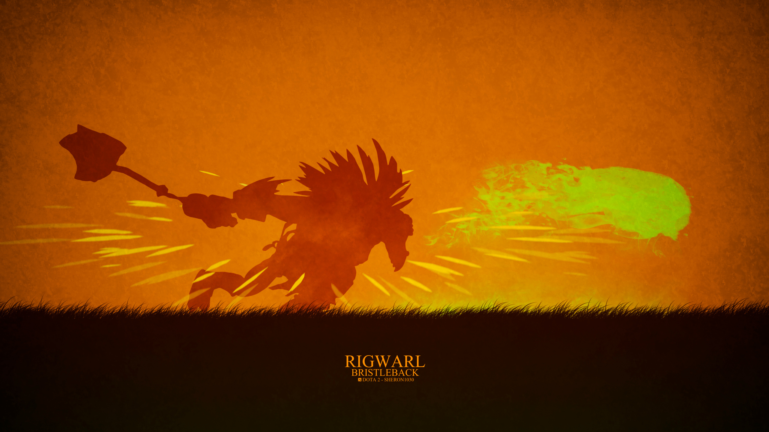 Bristleback. Desktop wallpaper. 2560x1440