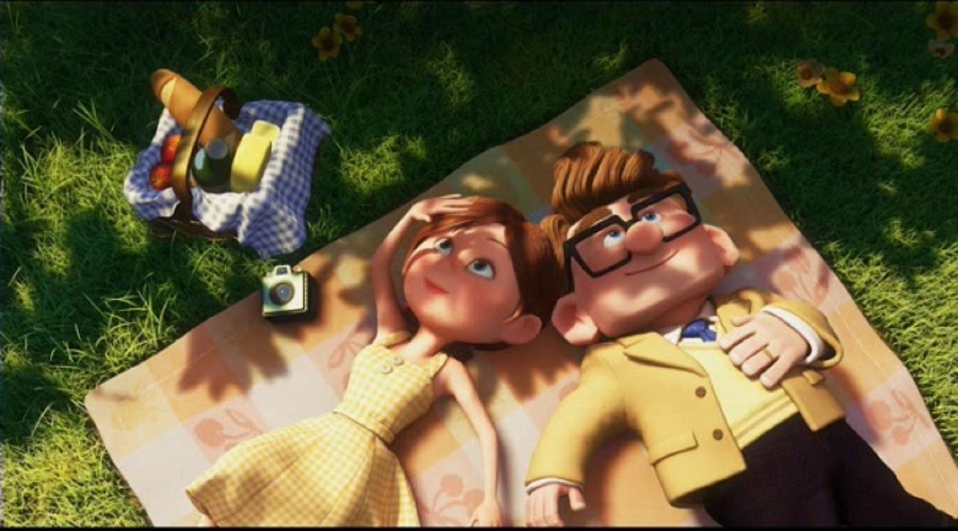 Up Movie Wallpaper Carl And Ellie