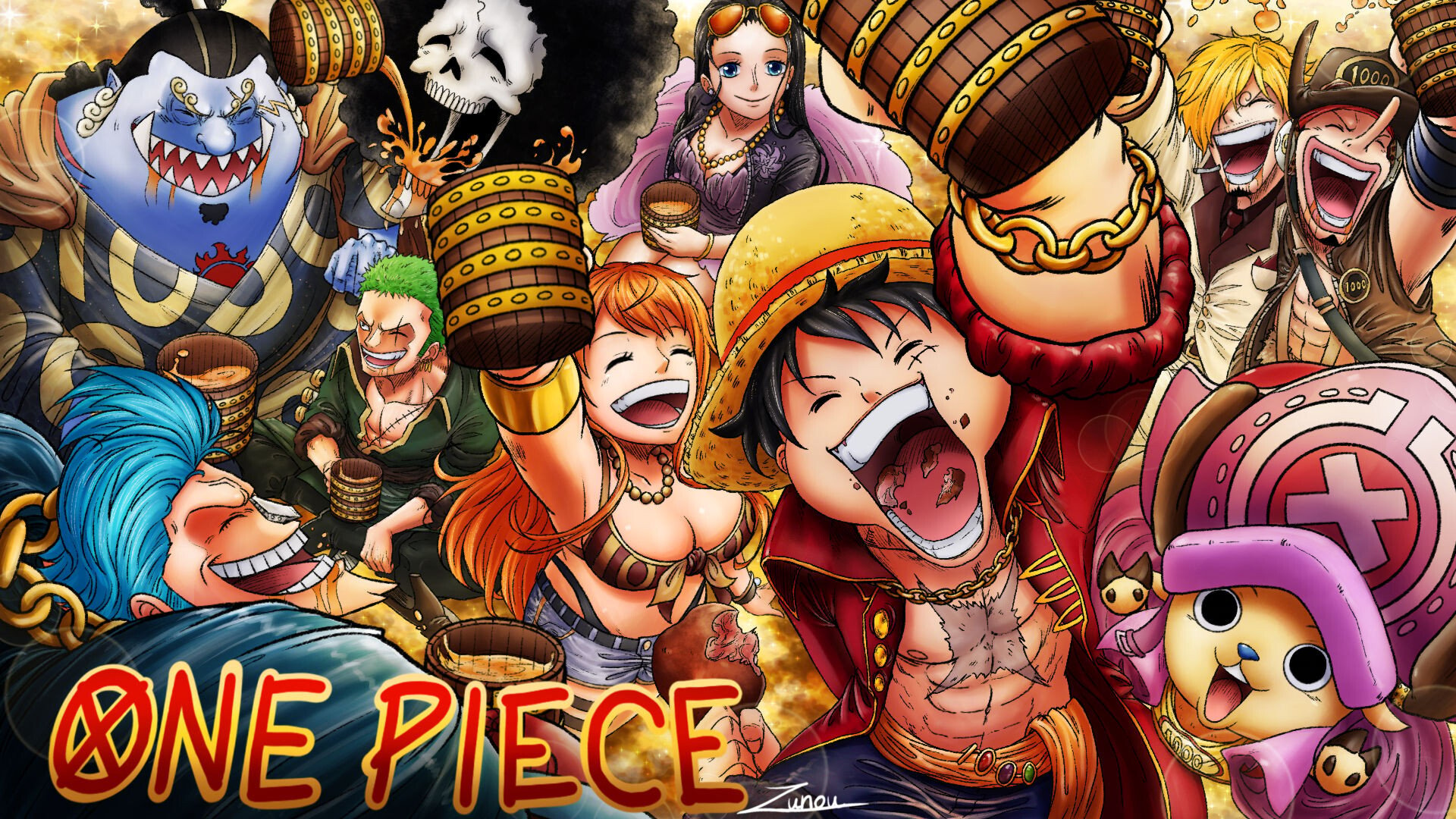 ArtStation - Luffy - One Piece Episode 1000