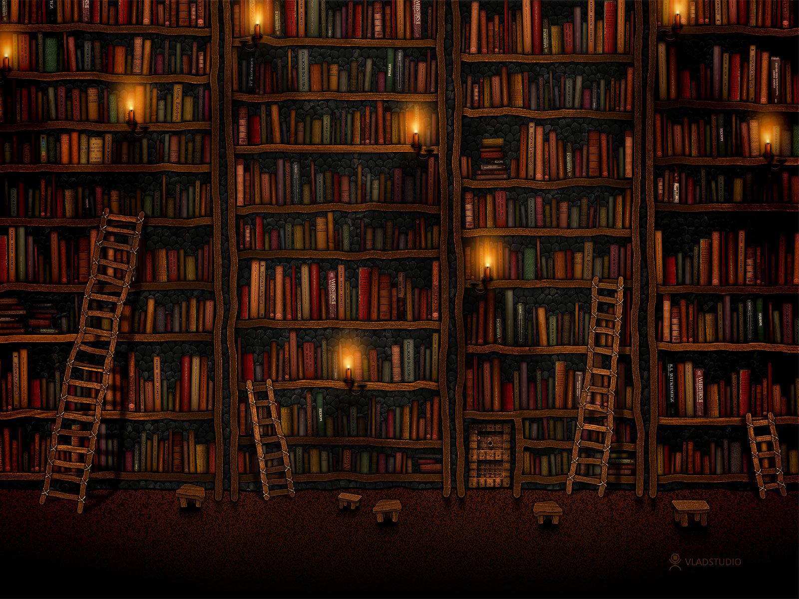 Giant library night wallpaper 1600x1200. Hogwarts library, Library aesthetic, Book background