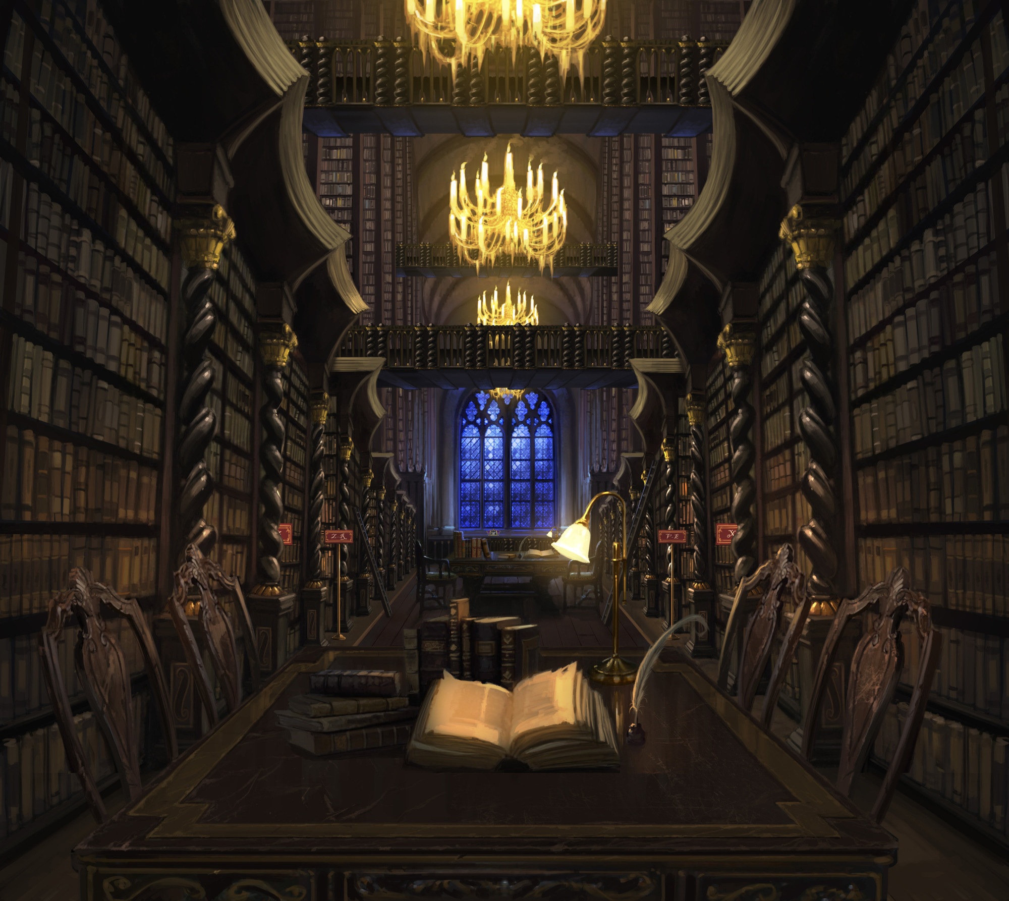 Hogwarts Library
