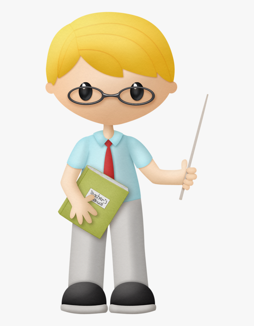 Transparent Background Cute Teacher Clipart