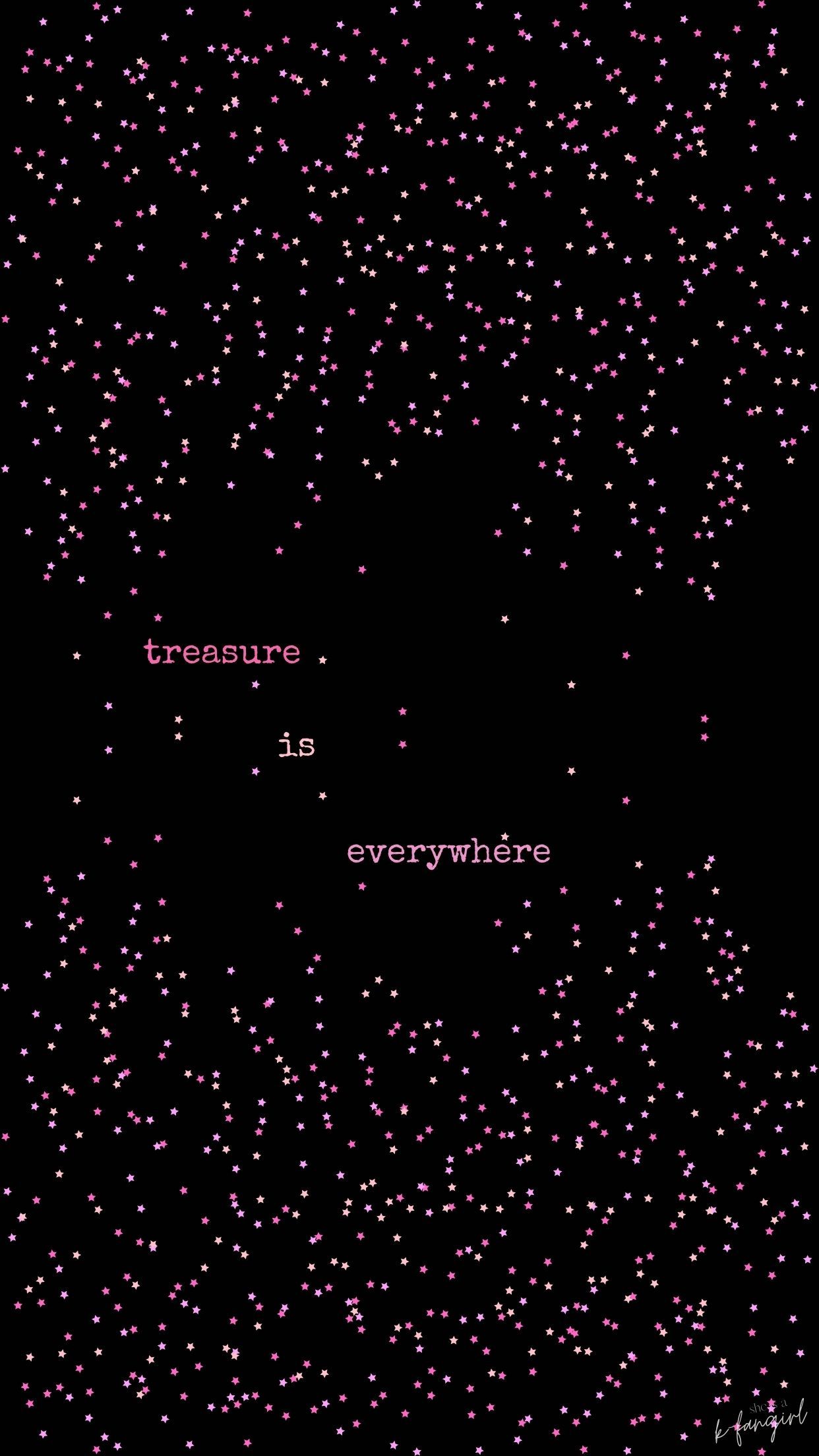 TREASURE is everywhere Wallpaper. Treasure planet, Lock screen picture, Treasures