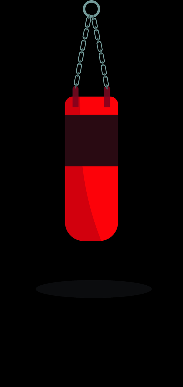 Punchbag Notch Wallpaper (For Note and Similar Notched Phones) (1440x3040)