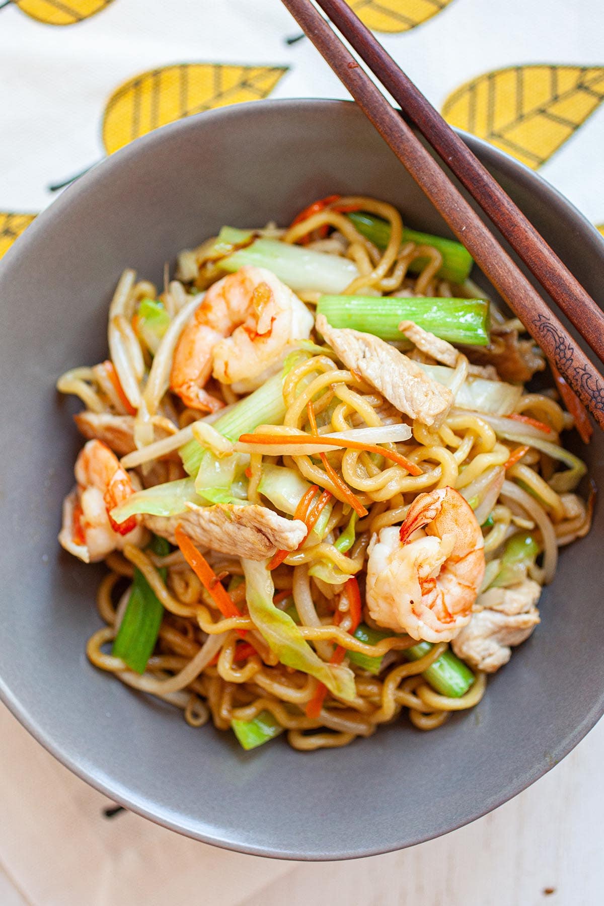 Chow Mein (The BEST Recipe Online!!)