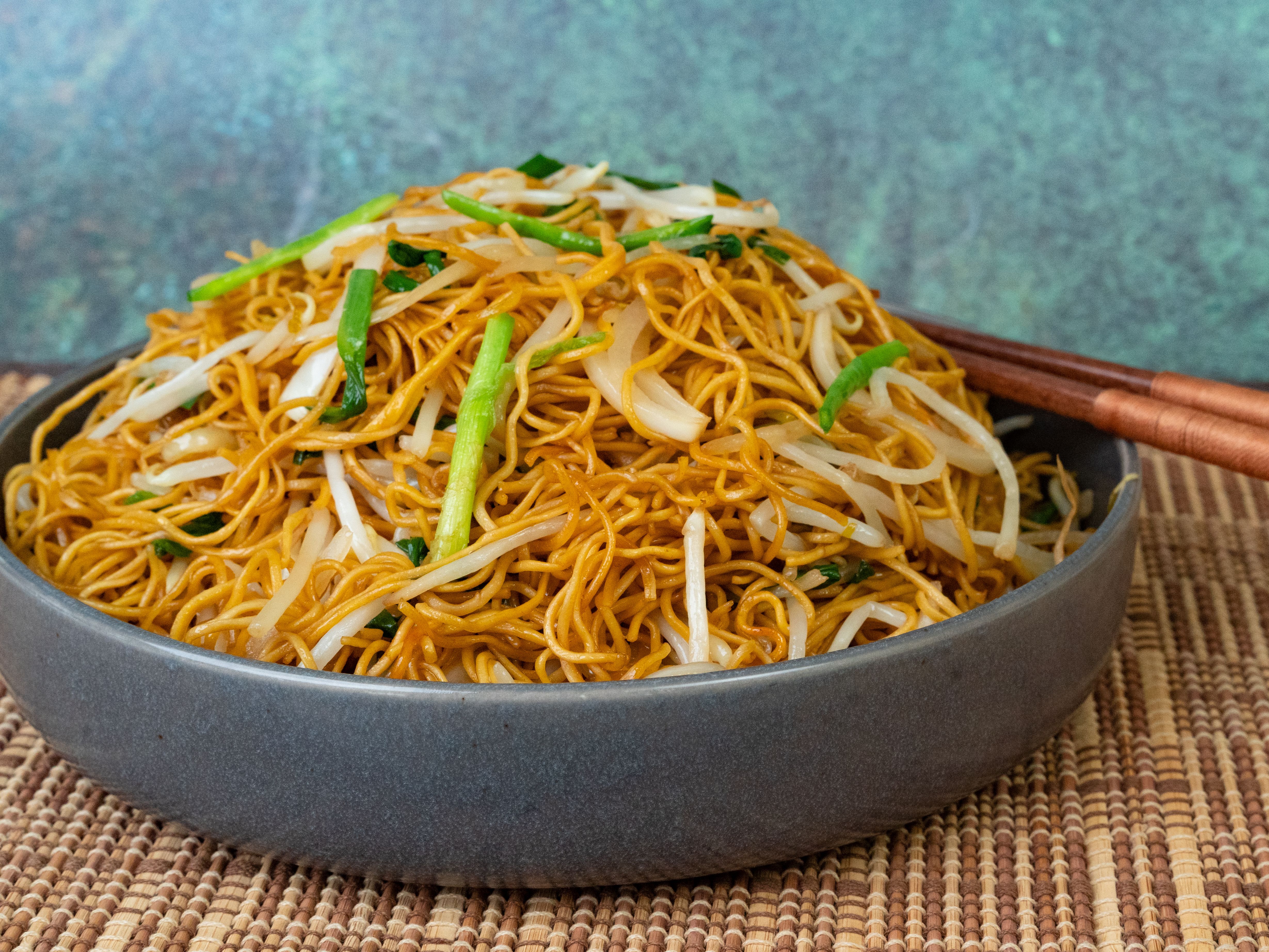 Cantonese Chow Mein (鼓油王炒面). Made With Lau