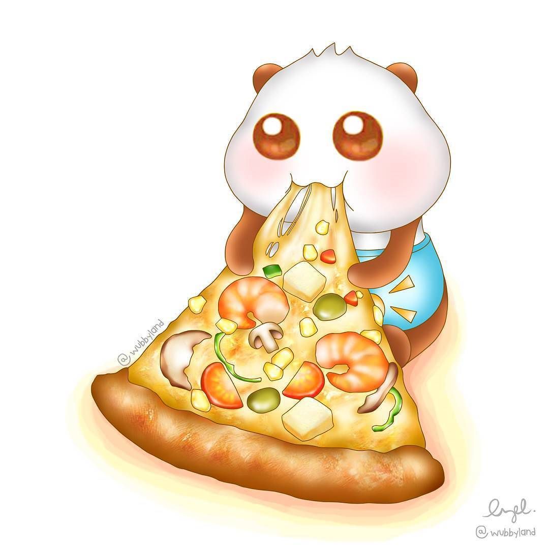 Pizza Panda Wallpaper