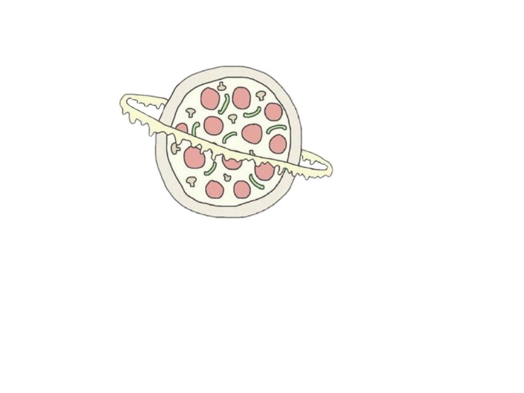planets #pizza #tumblr