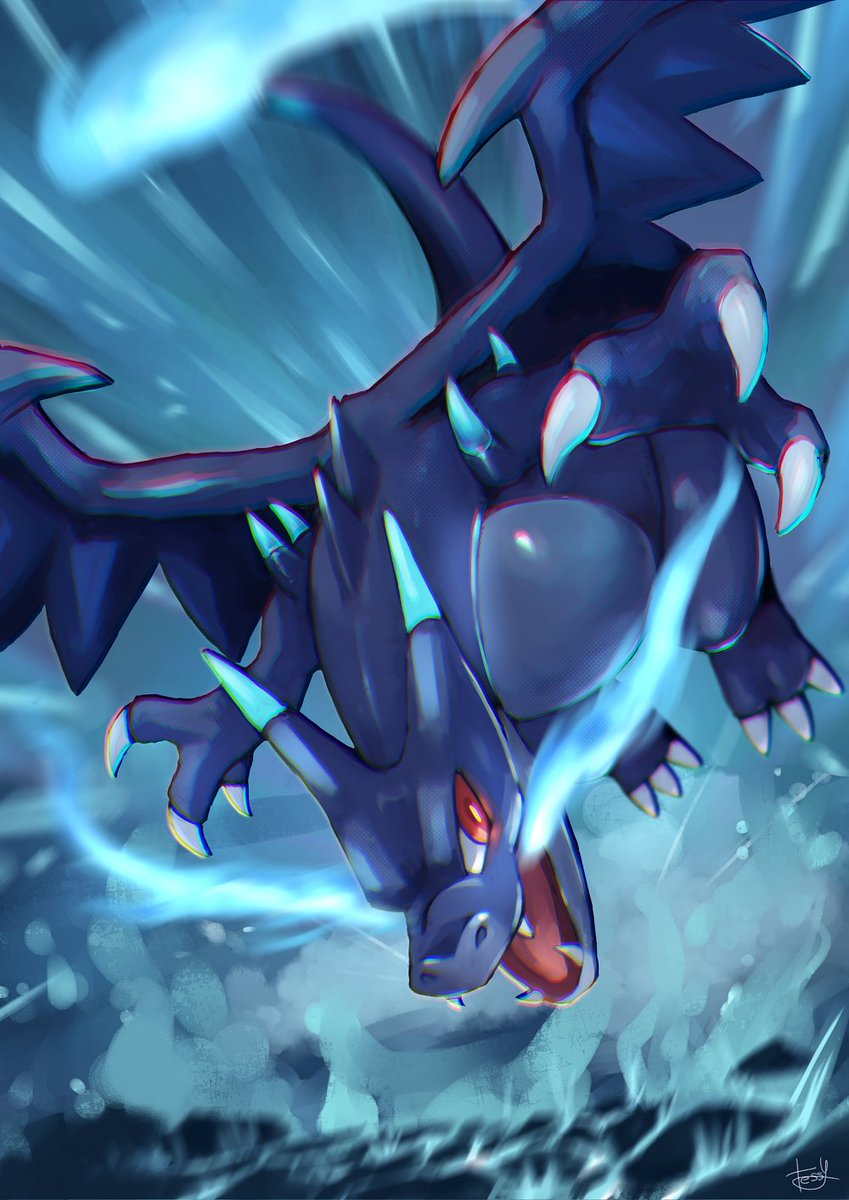 テッシー on Twitter. Pokemon dragon, Pokemon charizard, Pokemon rayquaza
