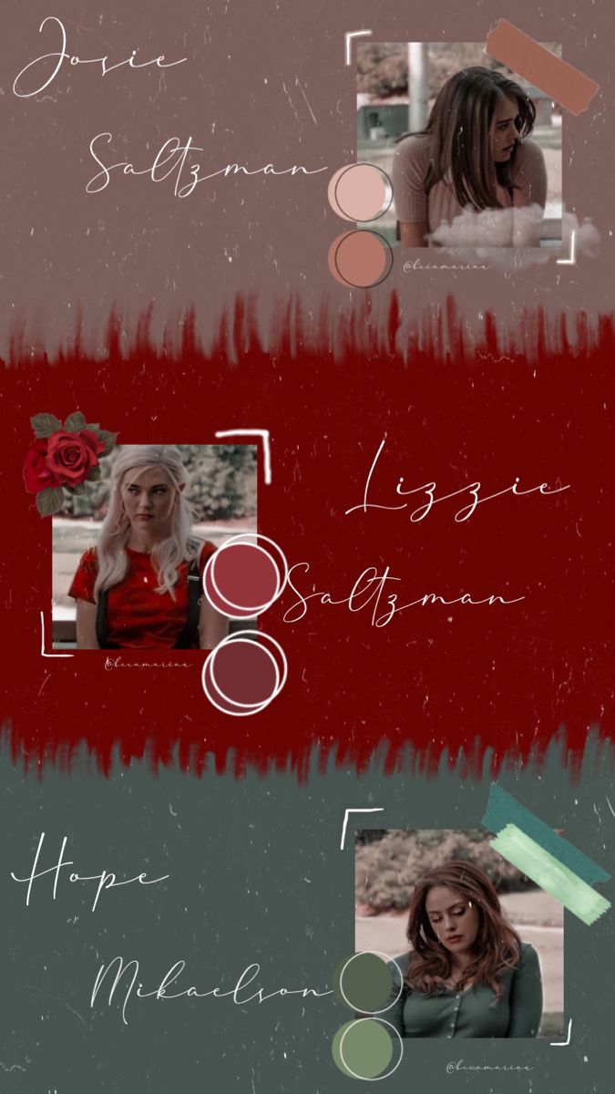 Lizzie Saltzman And Hope Mikaelson Wallpaper