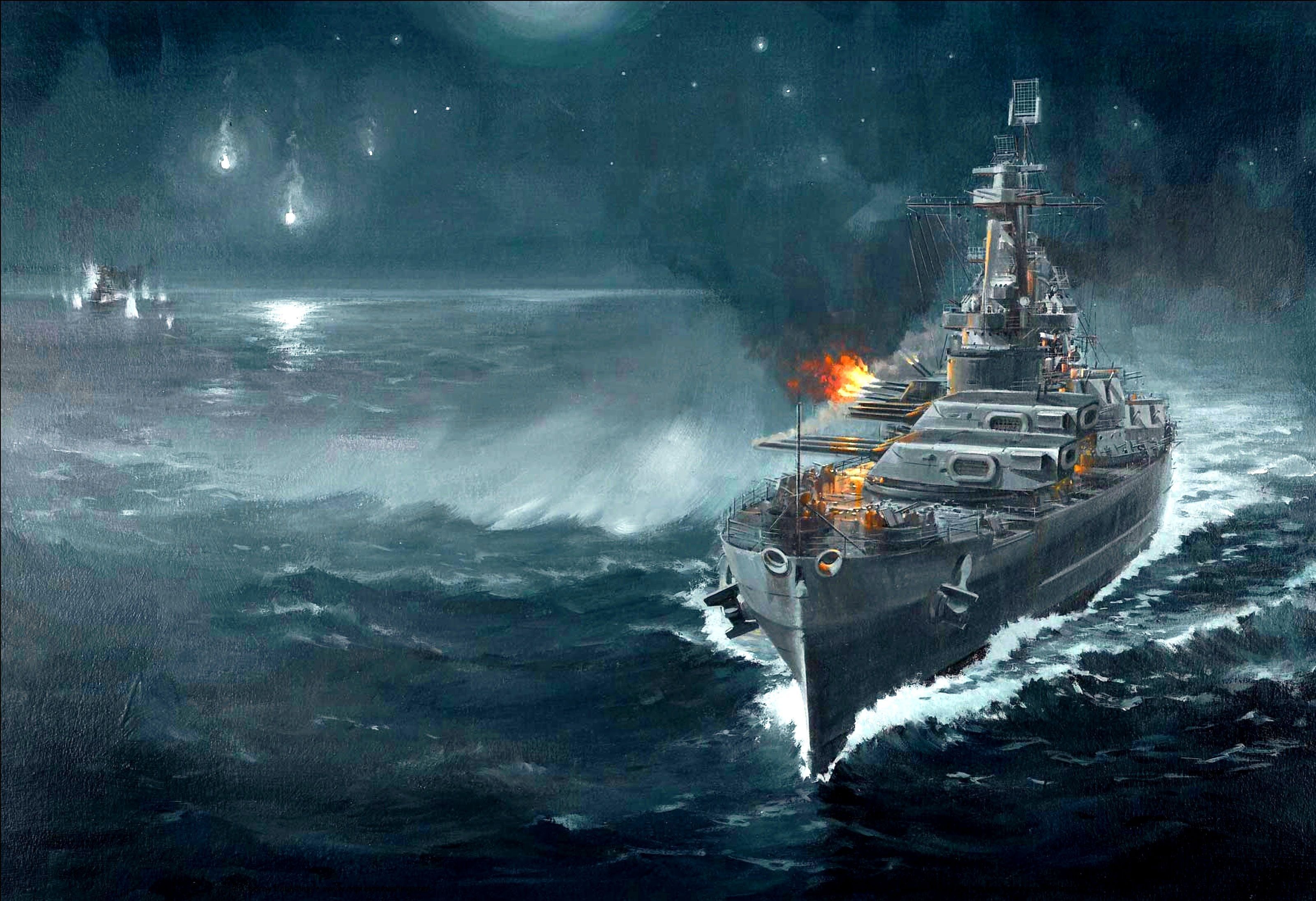 WW2 Ships Wallpaper