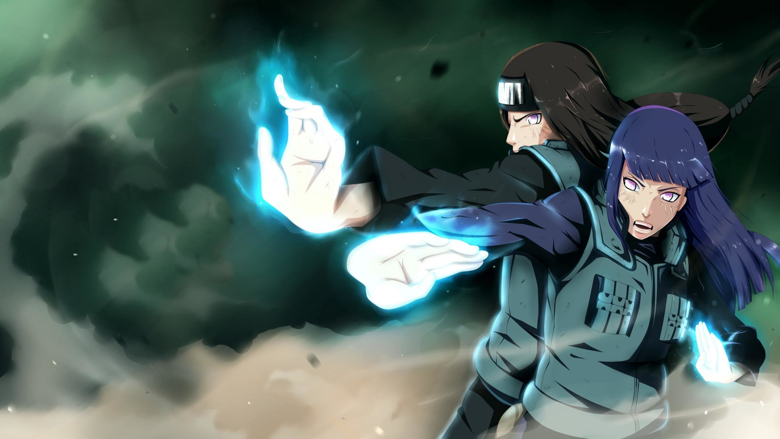 Hinata Hyuga wallpaper 2560x1440 desktop background