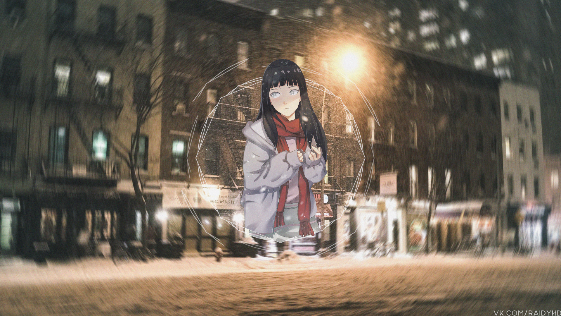 Hinata Hyuga. Desktop wallpaper. 1920x1080