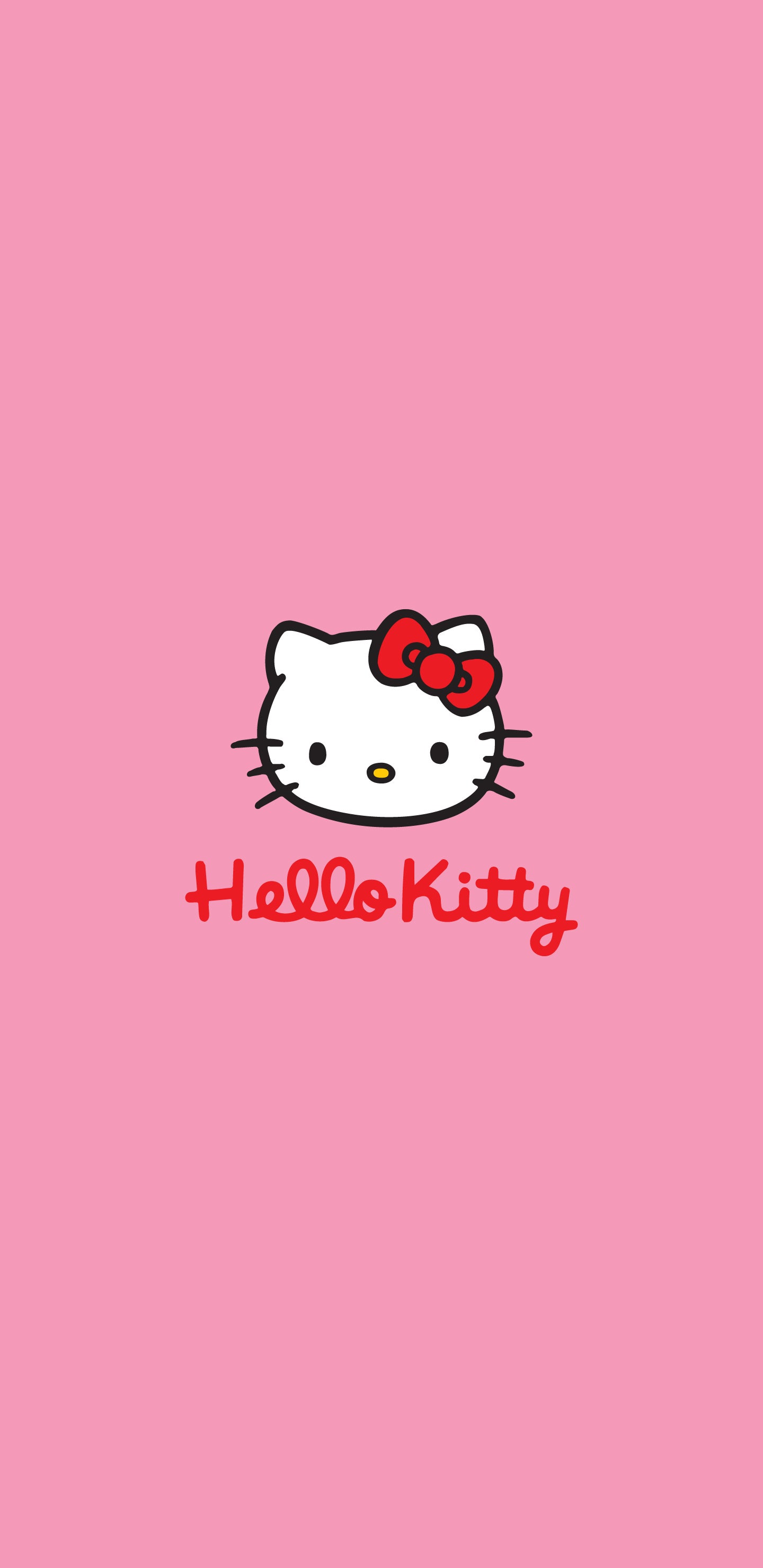Hello Kitty Phone Wallpaper (Pink) [OC]