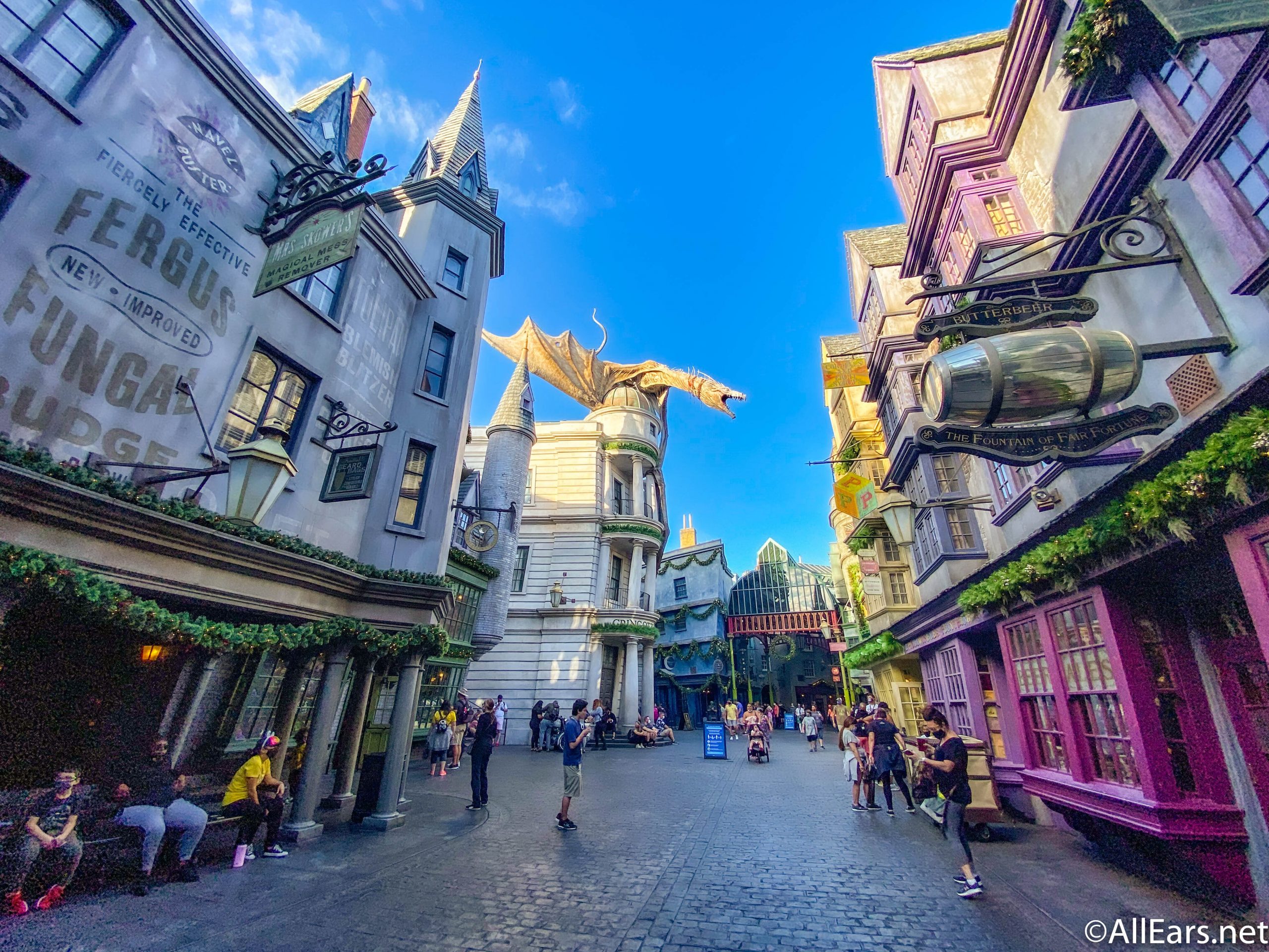 allears universal orlando wizarding world of harry potter wallpaper holiday 2020