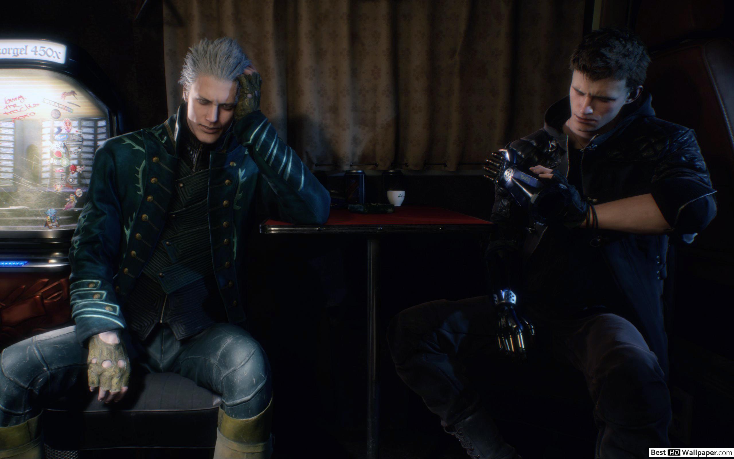 Wide 5 Vergil And Nero Wallpaper & Background Download