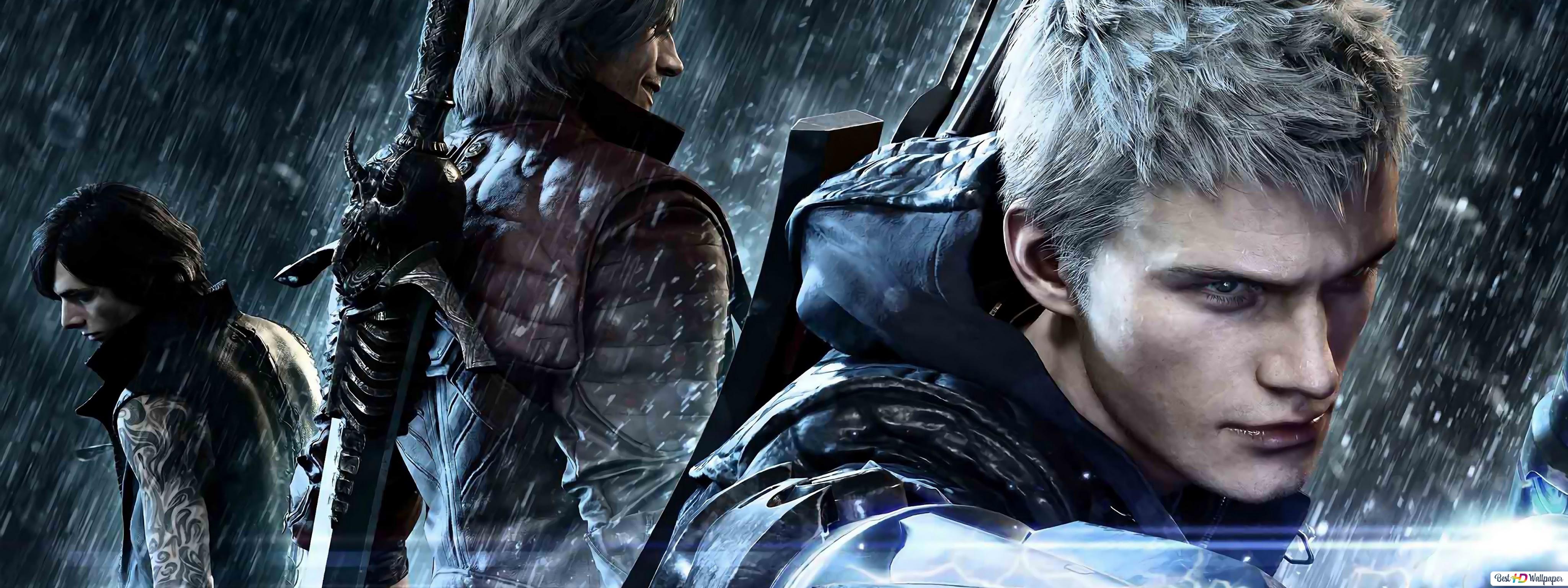Nero with V & Dante May Cry 5 (Video Game) HD wallpaper download