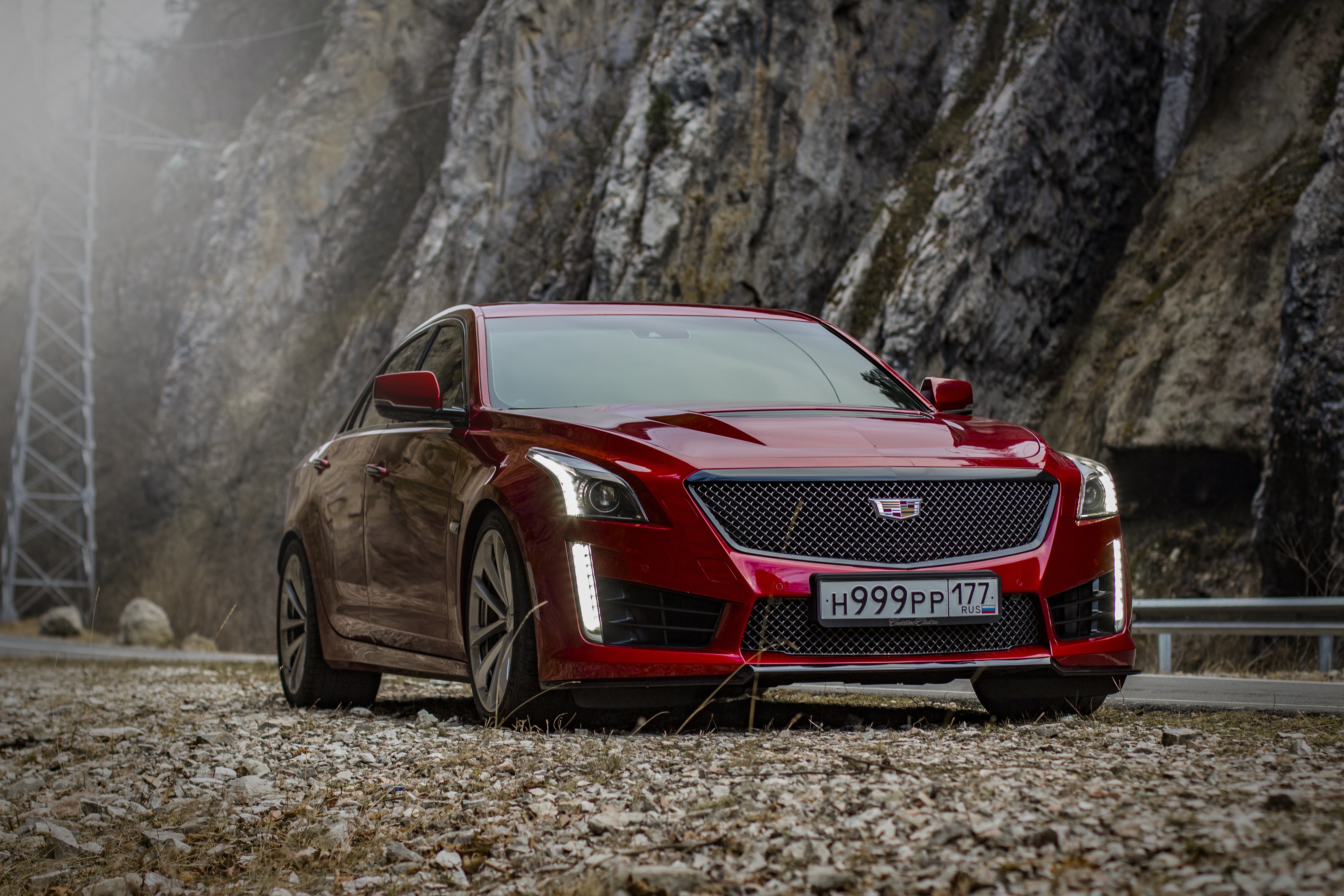 Cadillac CTS V 4k Ultra HD Wallpaper