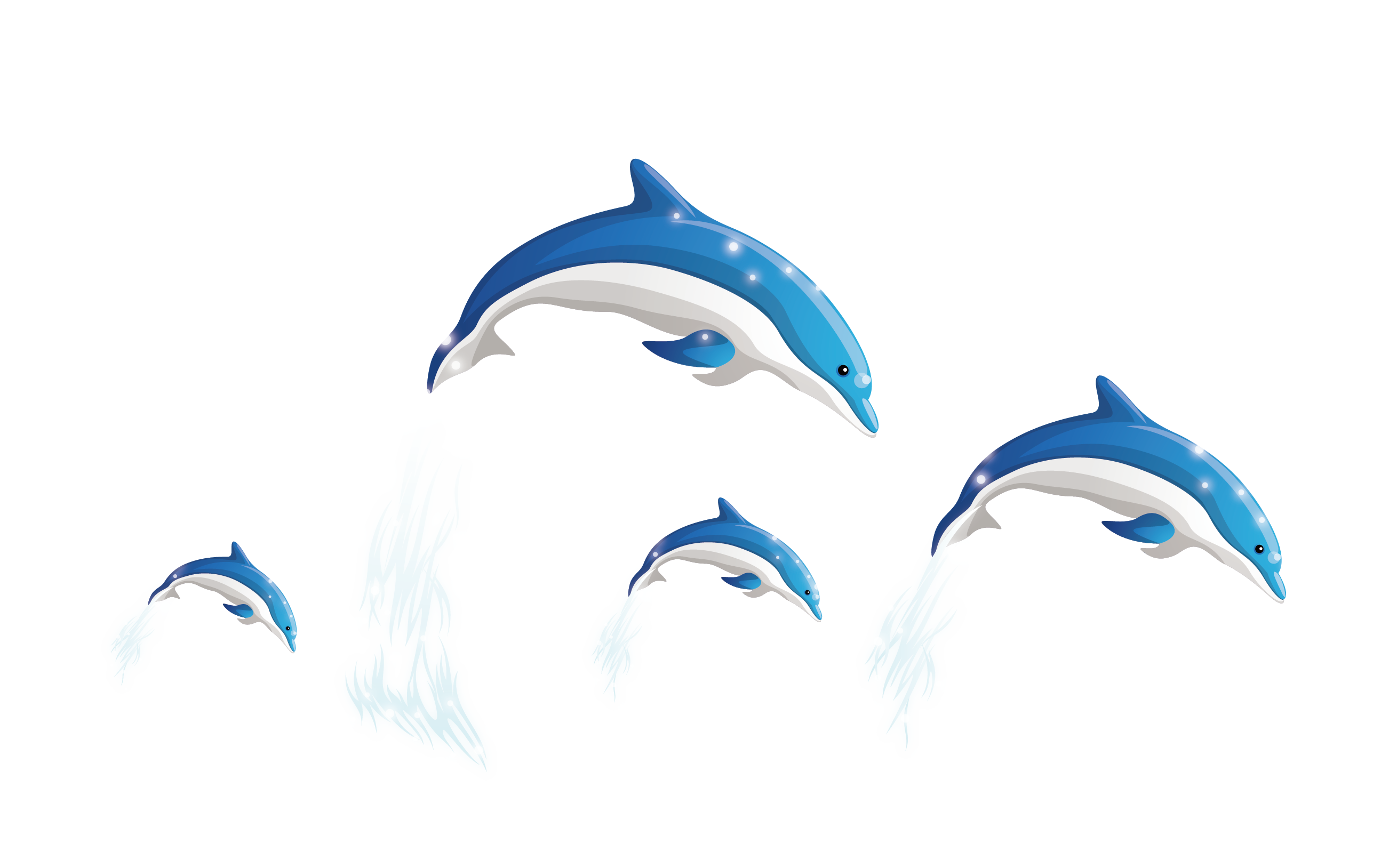 Dolphins Vector Png Download Fish Of Dolphin