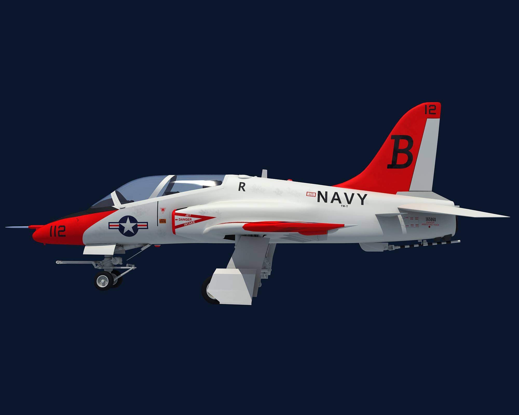 McDonnell Douglas T 45 Goshawk 3D Model