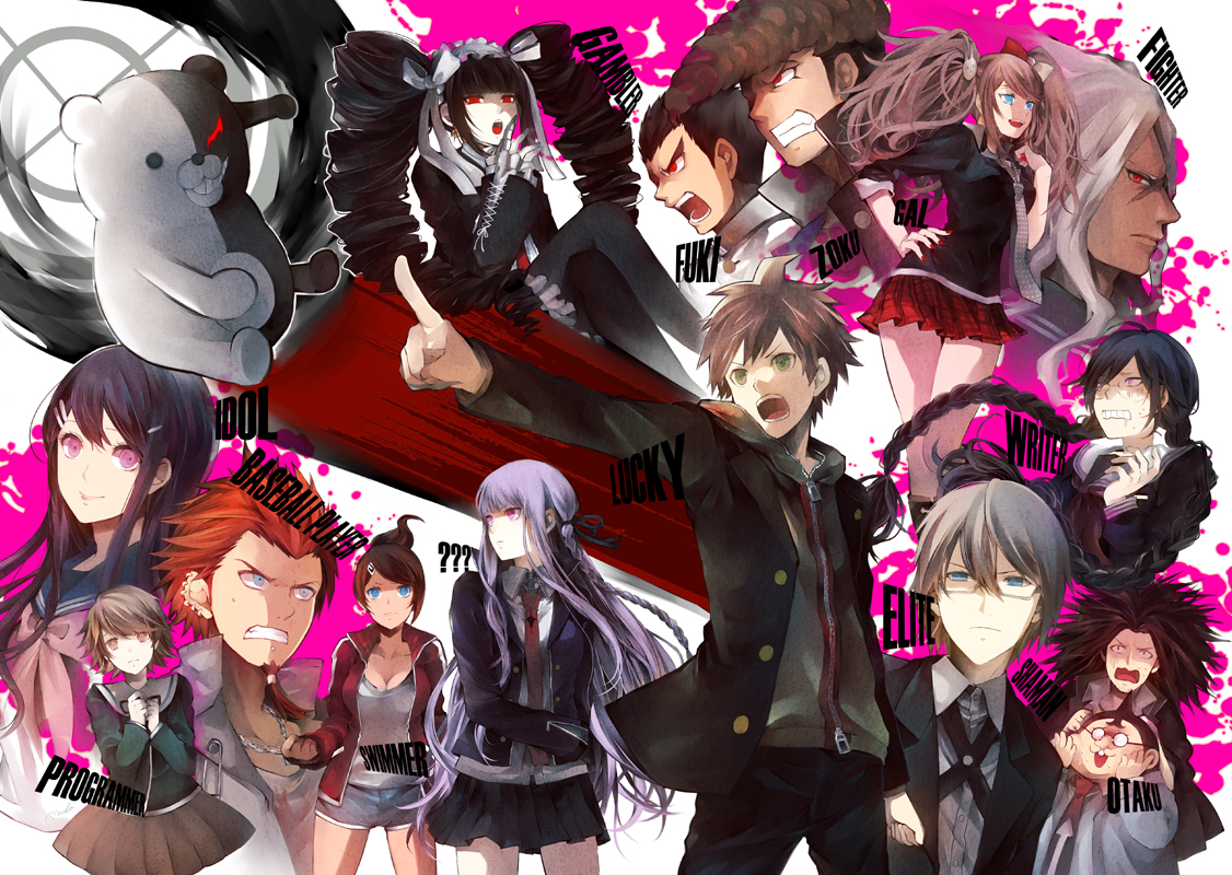 Danganronpa, Wallpaper Anime Image Board