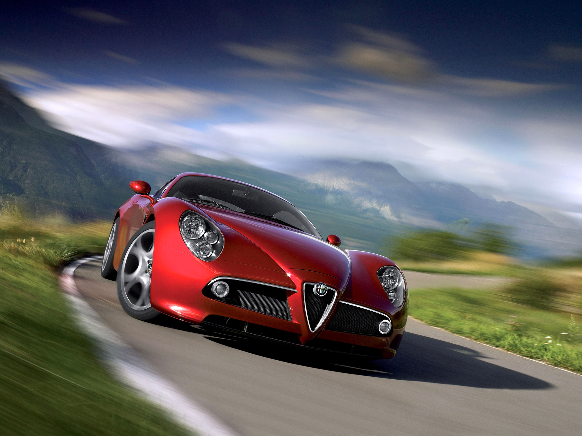 Alfa Romeo 8C Competizione Wallpaper