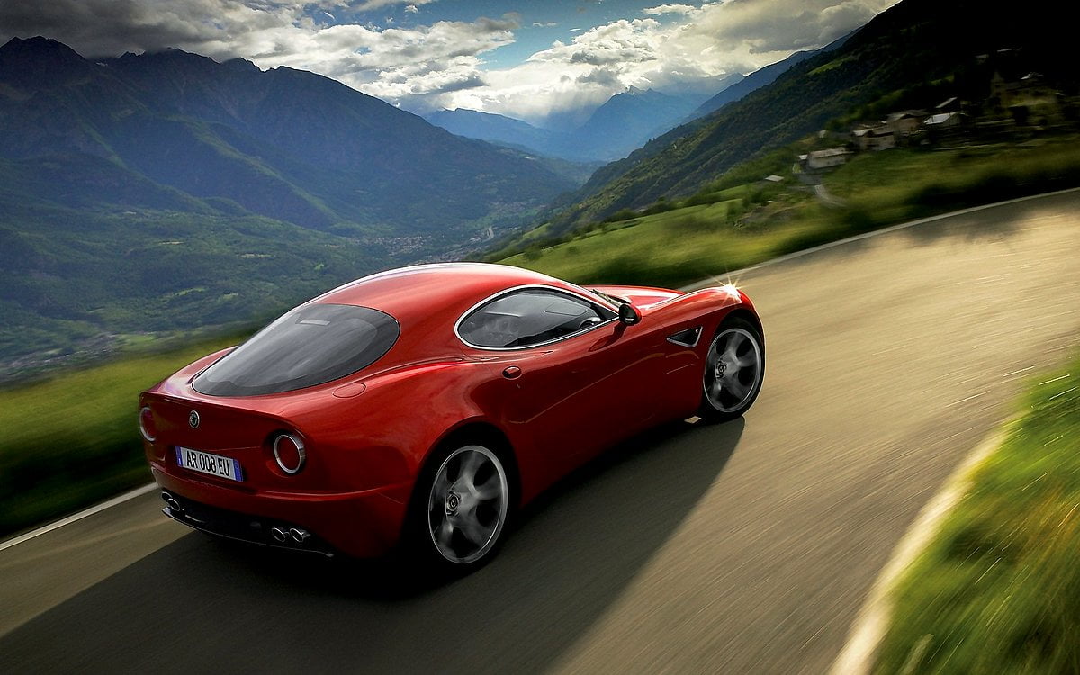 Alfa Romeo, Cars, Alfa Romeo 8C wallpaper. Download Best Free wallpaper