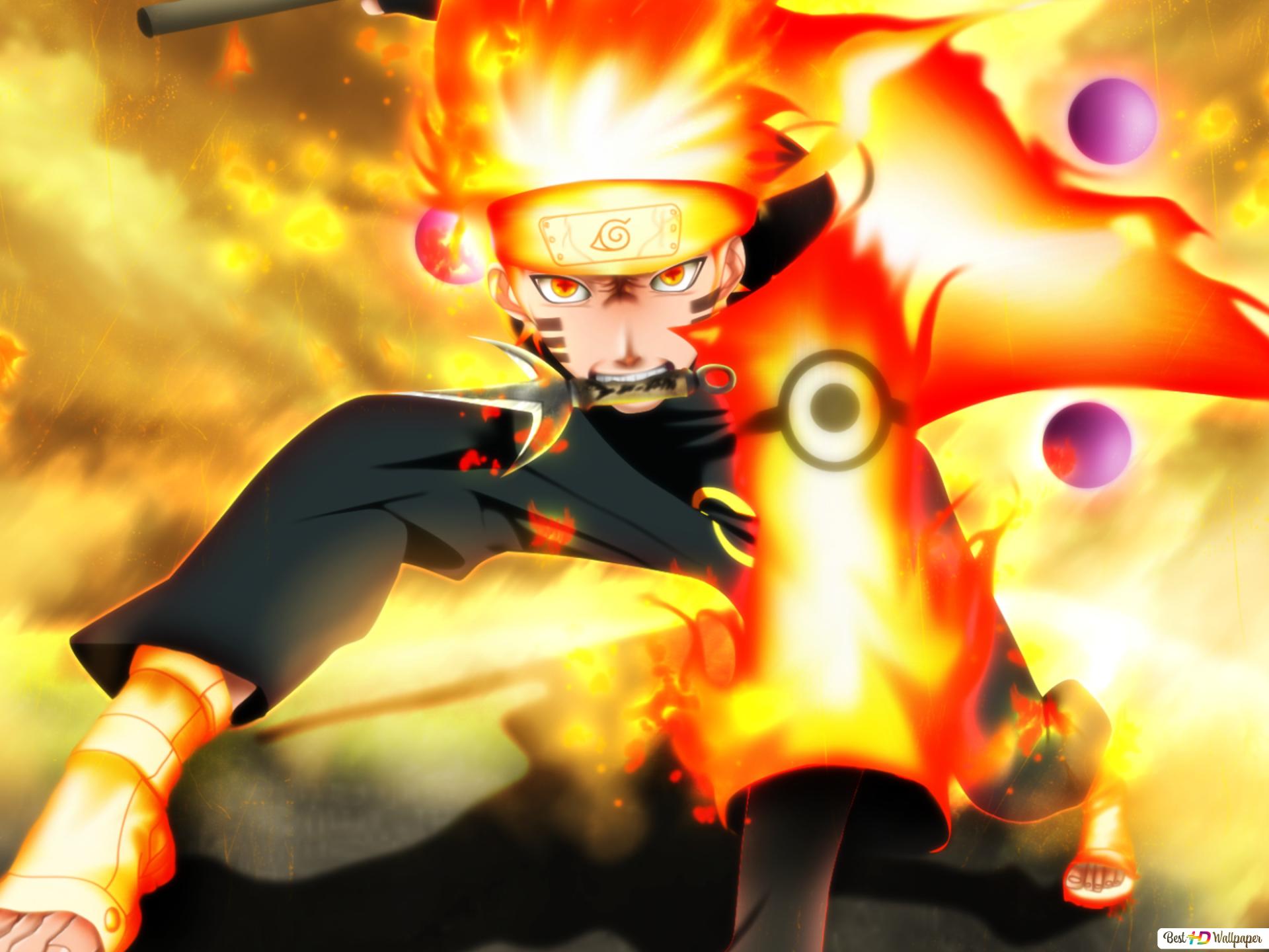 Naruto Uzumaki Sage Mode HD wallpaper download