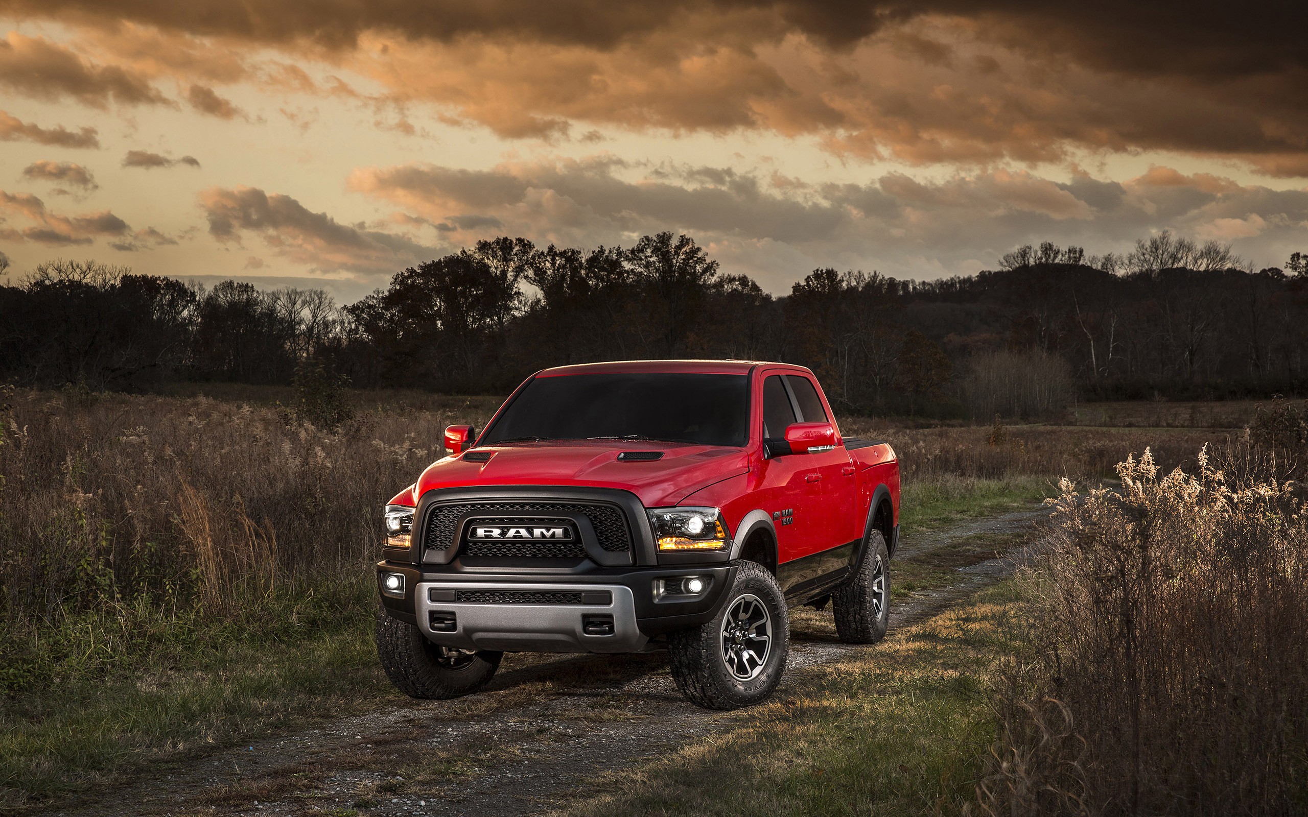 car, Dodge RAM, Pickup Trucks, Forest, 4x4, Dirt Road Wallpaper HD / Desktop and Mobile Background