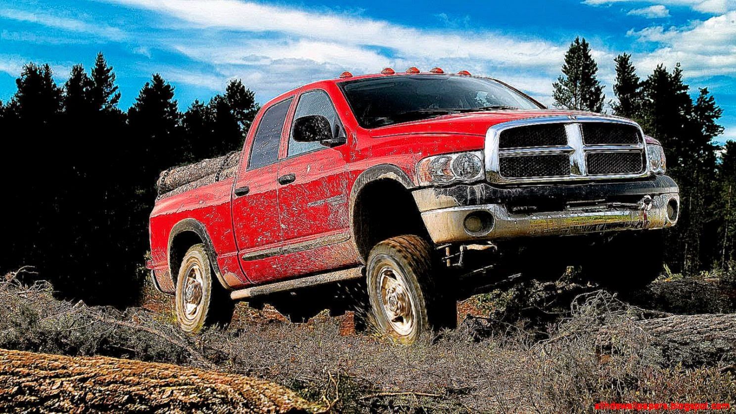 Power Wagon 4X4 Pickup Trucks. All HD Background