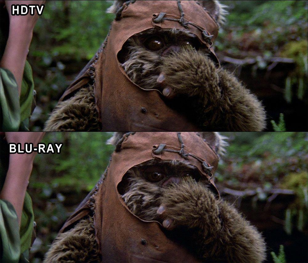 Originally George Lucas meant for Ewoks to give you nightmares