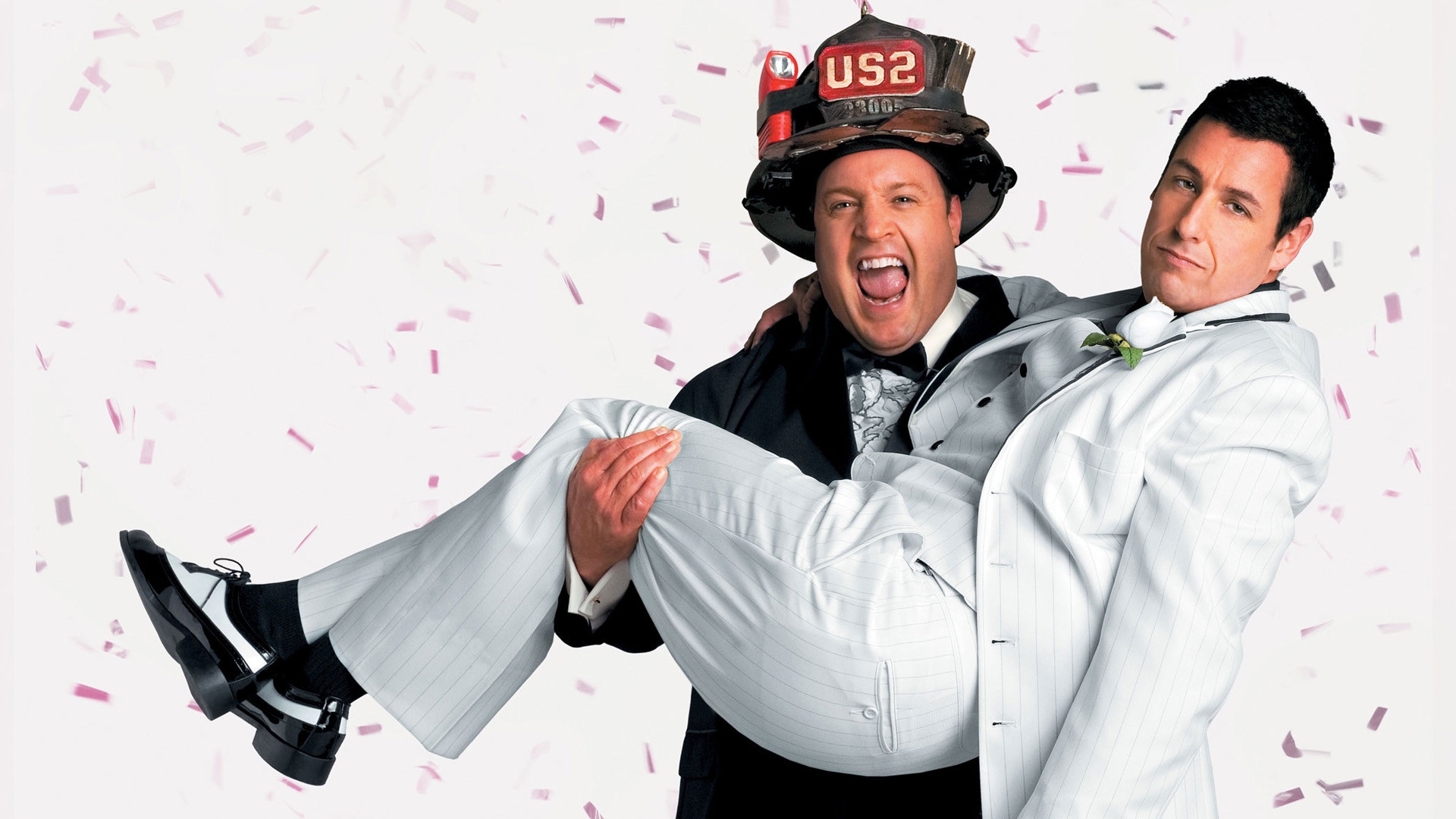 Wallpaper, adam sandler, kevin james, chuck levine, larry valentine, i now pronounce you chuck and larry, newlyweds, wedding 1920x1080