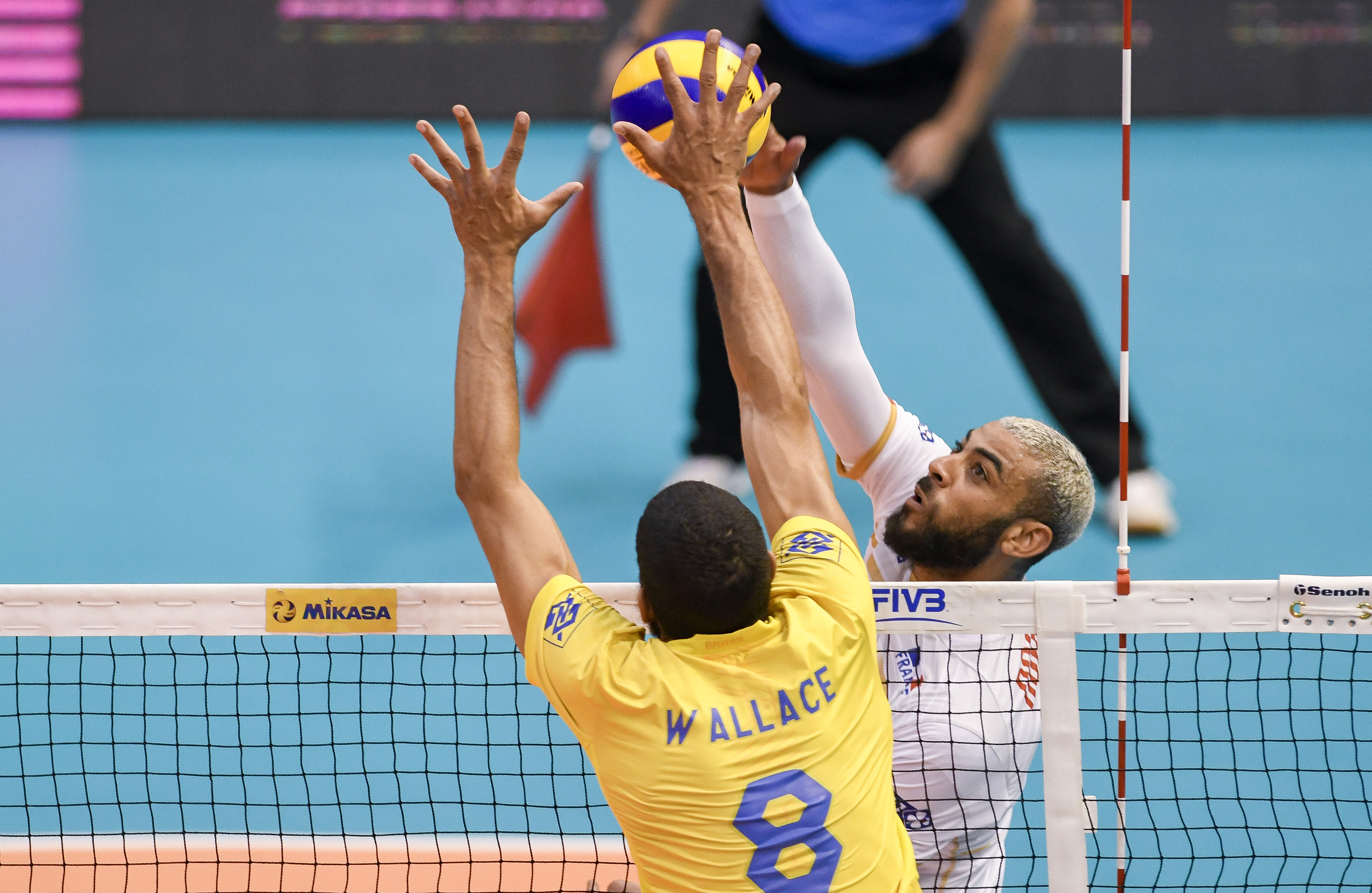 VNL2018 detail stars as confident France downs slumping Brazil Volleyball Nations League 2018