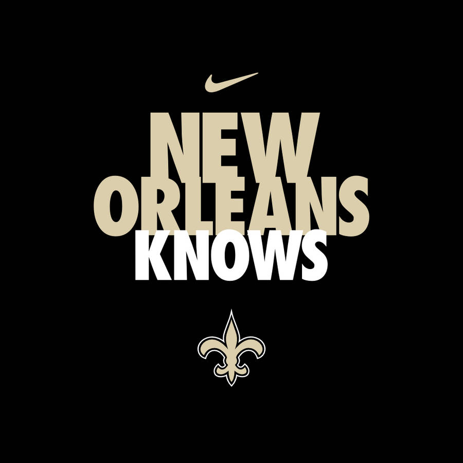 Download New Orleans Saints Nike Wallpaper