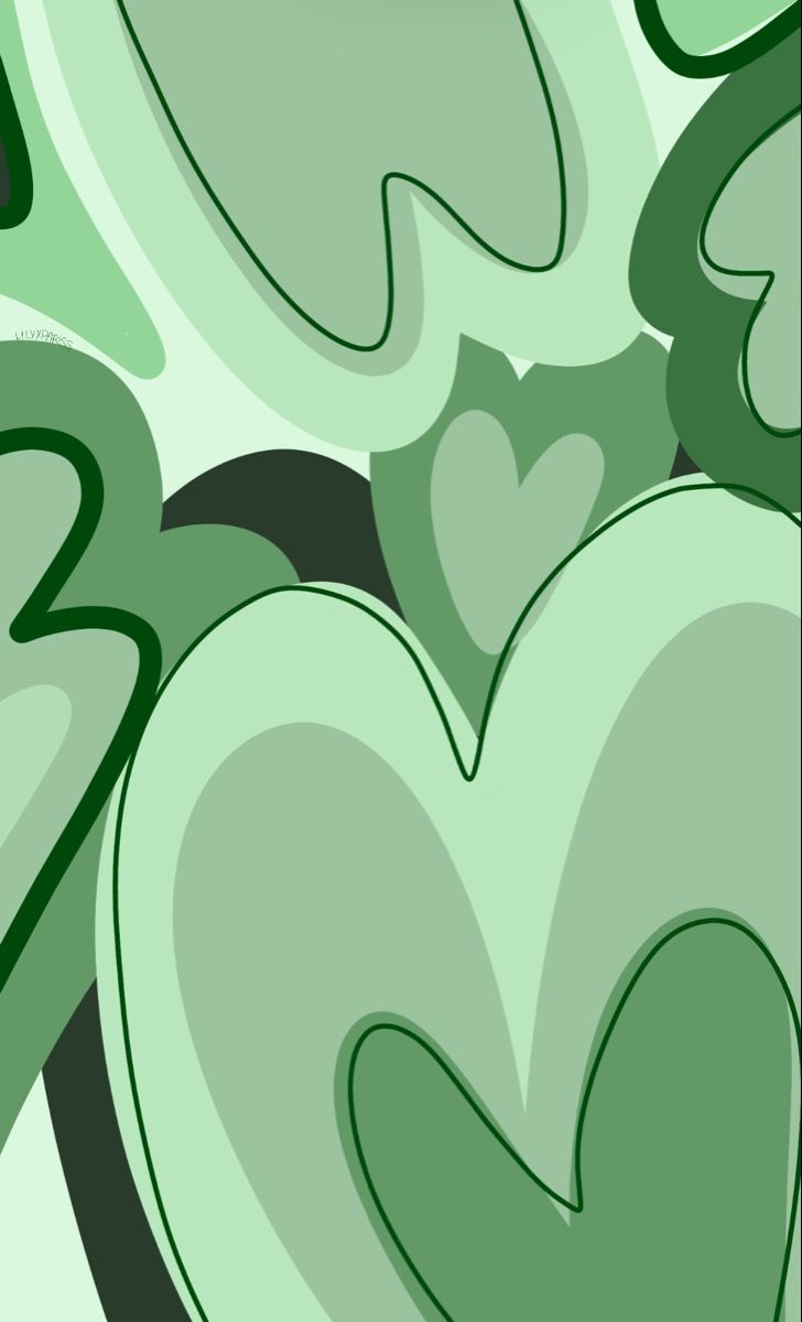 Green Heart Wallpaper