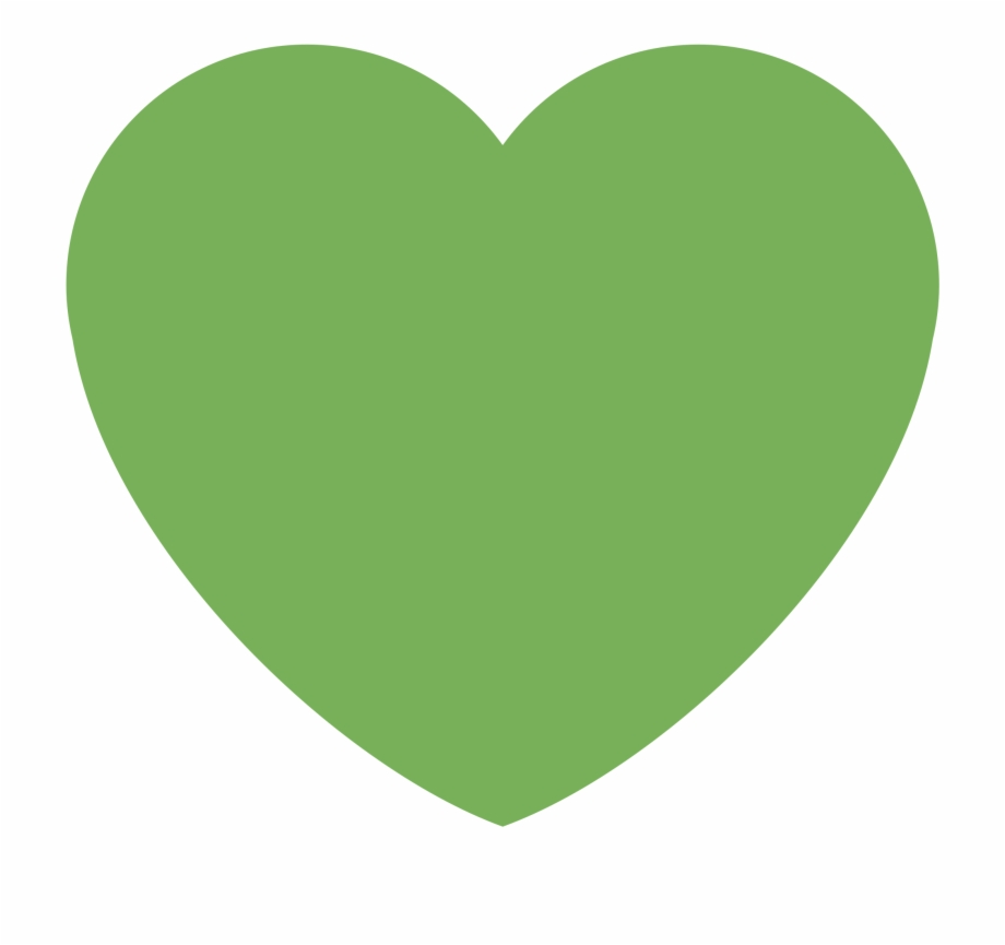 Green Heart Green Heart Transparent Background- Heart Clipart