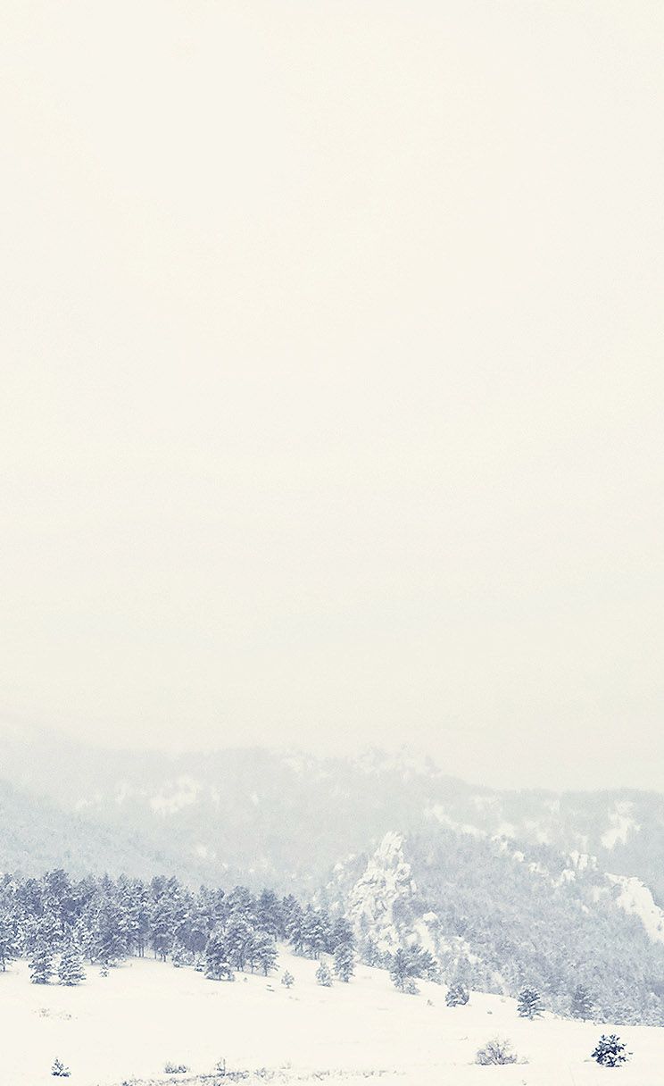 Minimal Winter Wallpaper