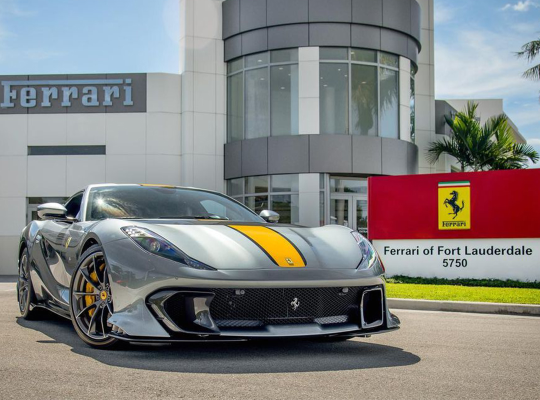 Ferrari of Fort Lauderdale Debuts The First Ferrari 812 Competizione in The United States