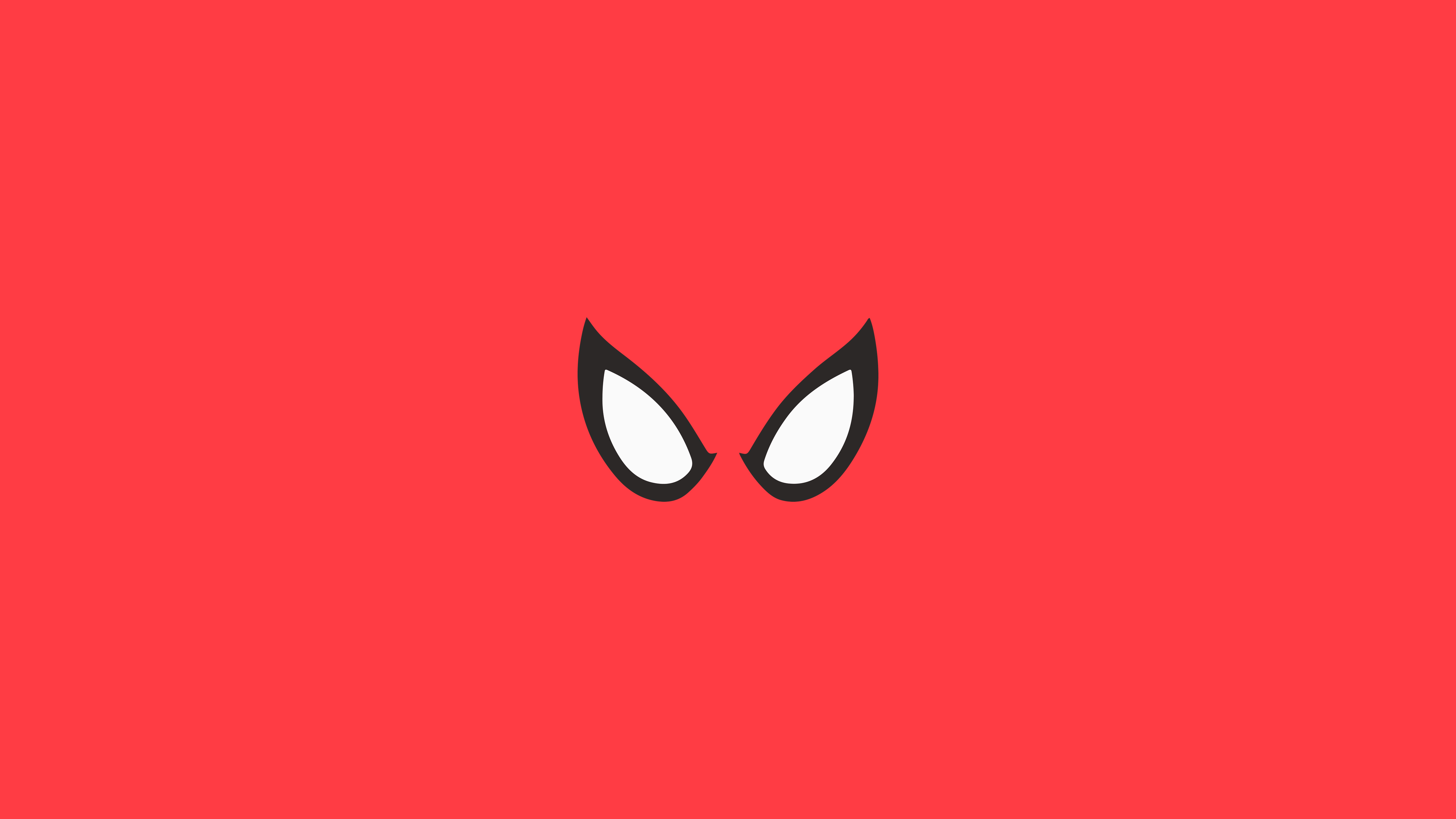 Spiderman Red Minimal Background 4k, HD Superheroes, 4k Wallpaper, Image, Background, Photo and Picture