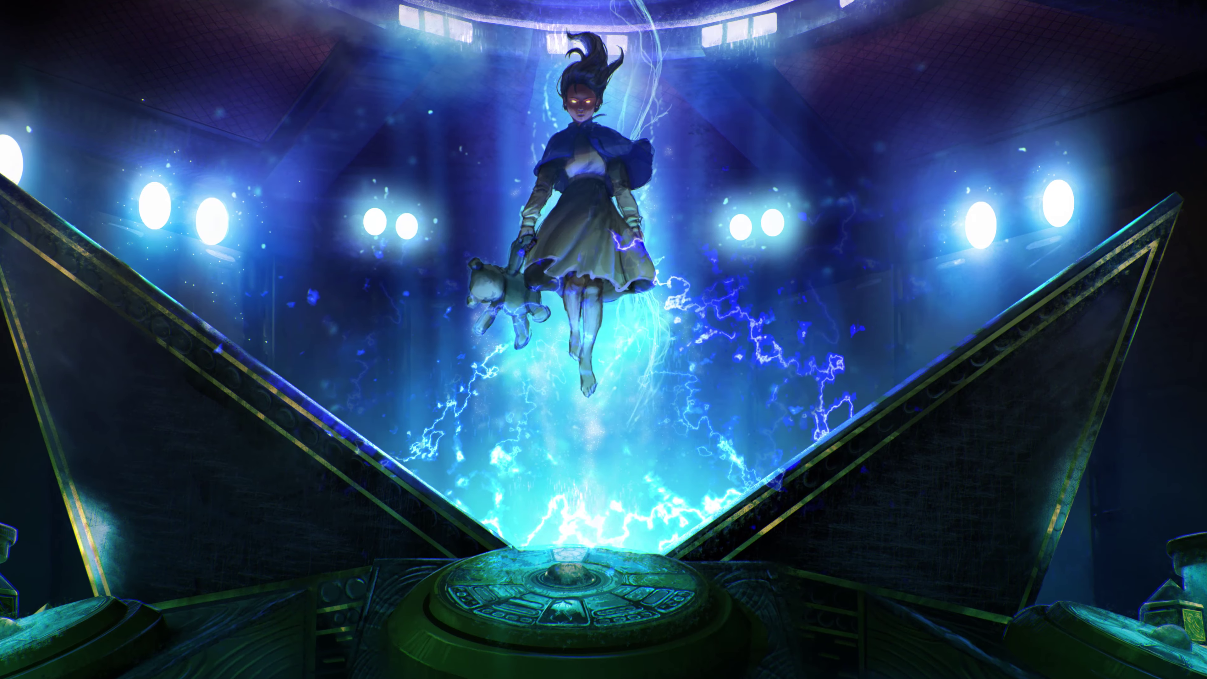 Wallpaper True 4K version of Samantha in the MPD, Gaming