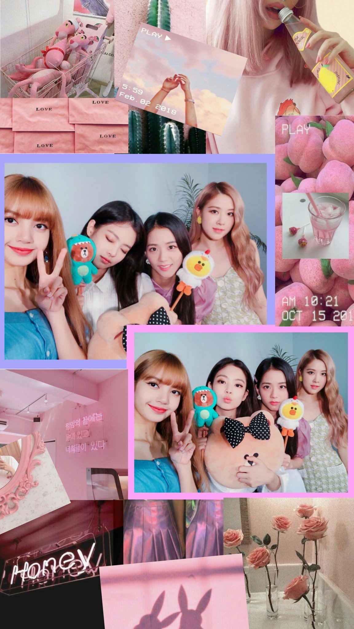 Blackpink Collage Wallpapers - Wallpaper Cave