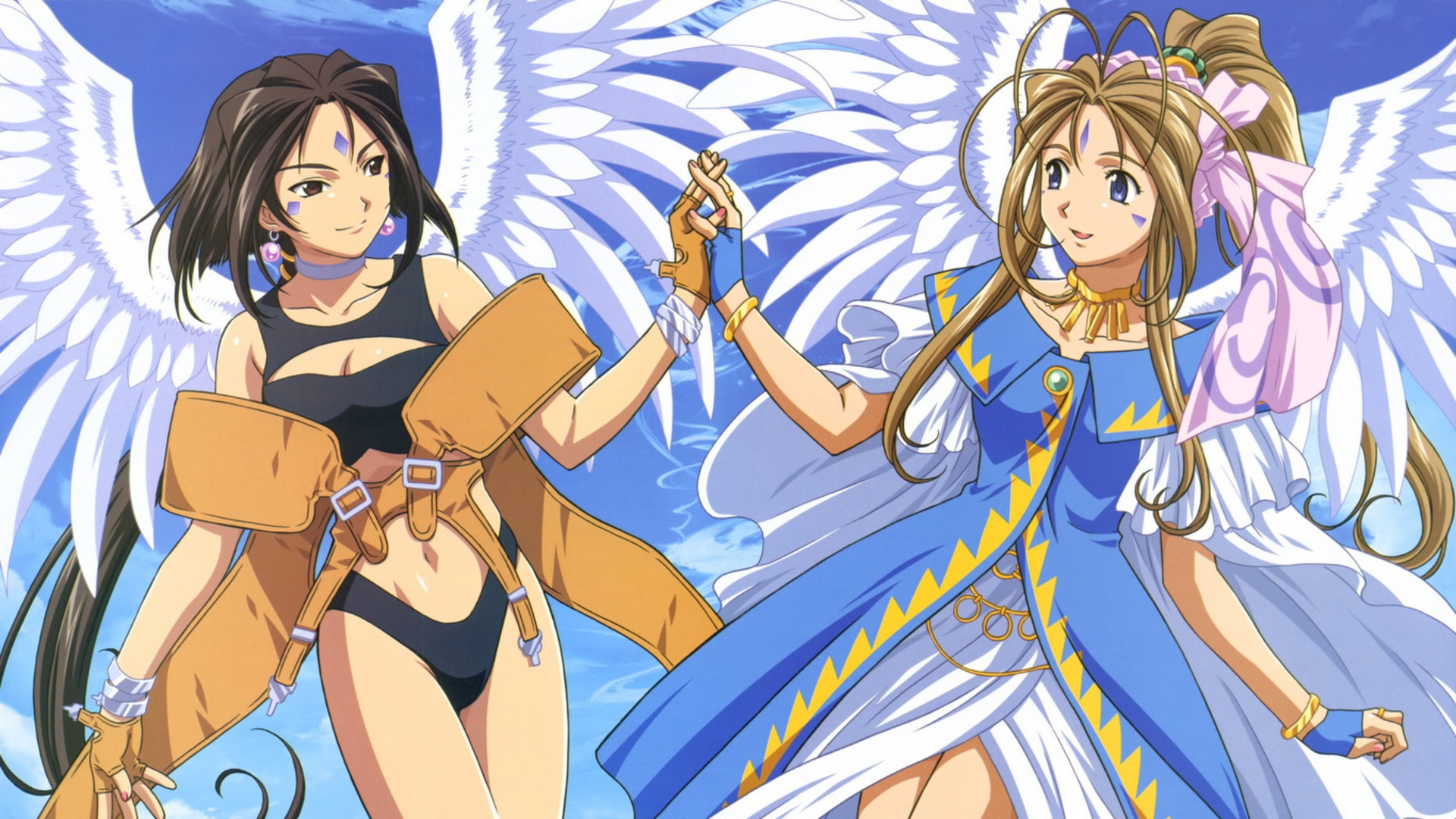 belldandy ah my goddess anime 1920x1080 wallpaper