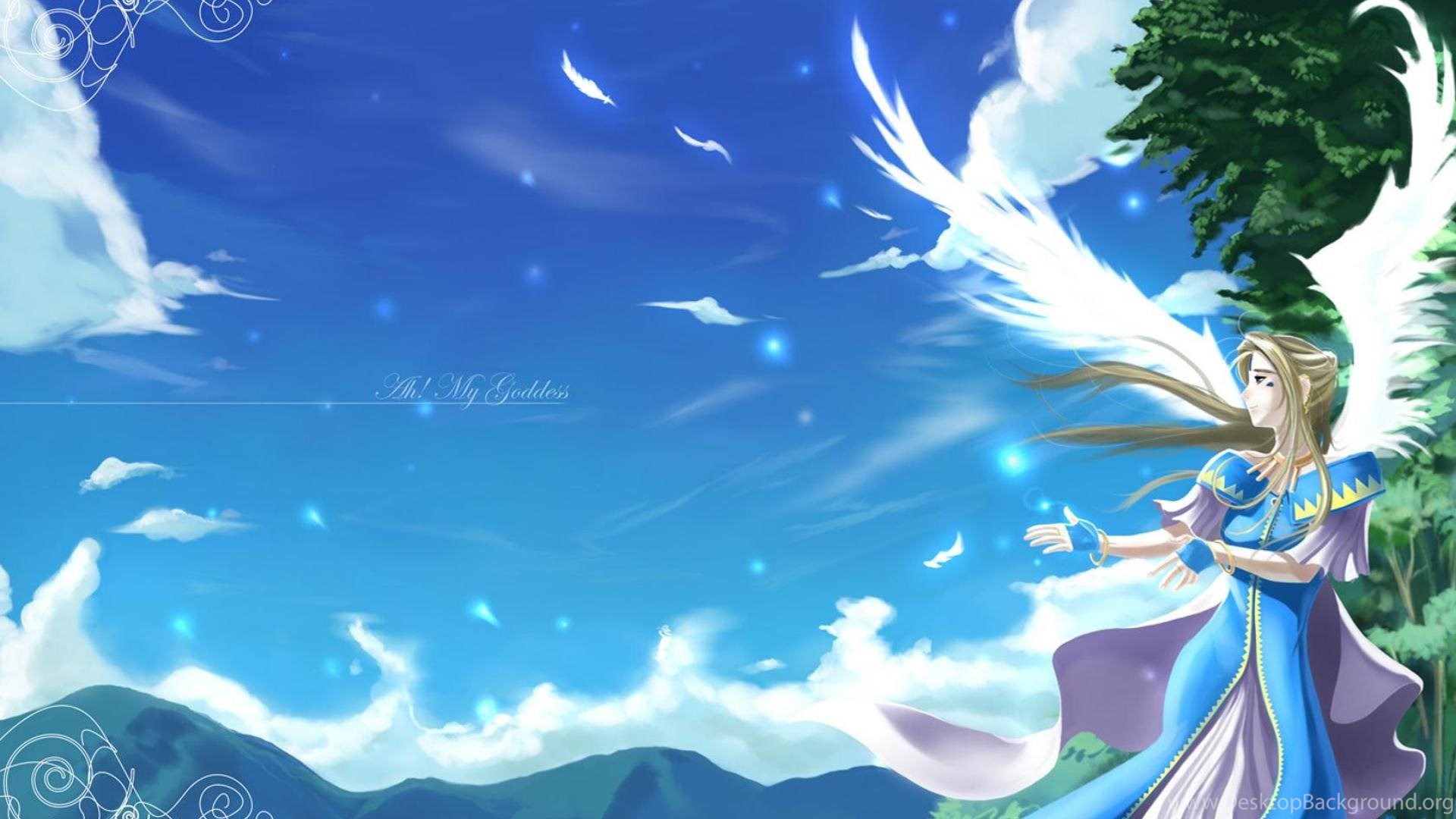 AH MY GODDES BELLDANDY THE GODDESS WALLPAPER Desktop Background